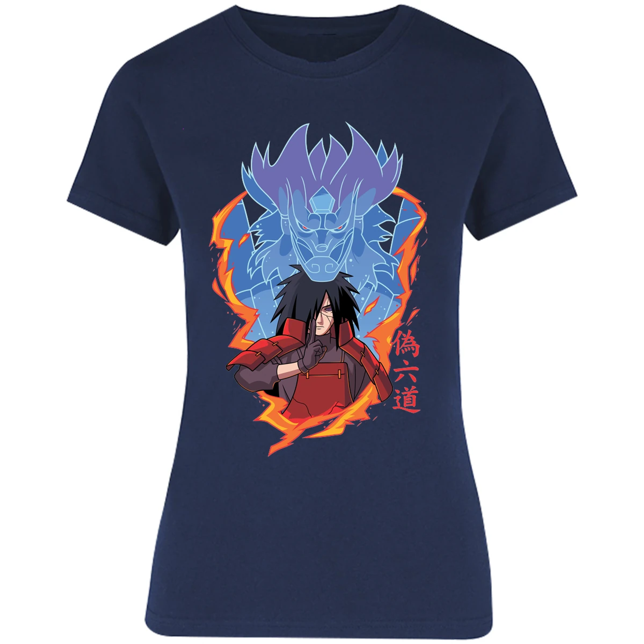 Blusa Naruto Madara Anime Blusa para Mujer 13