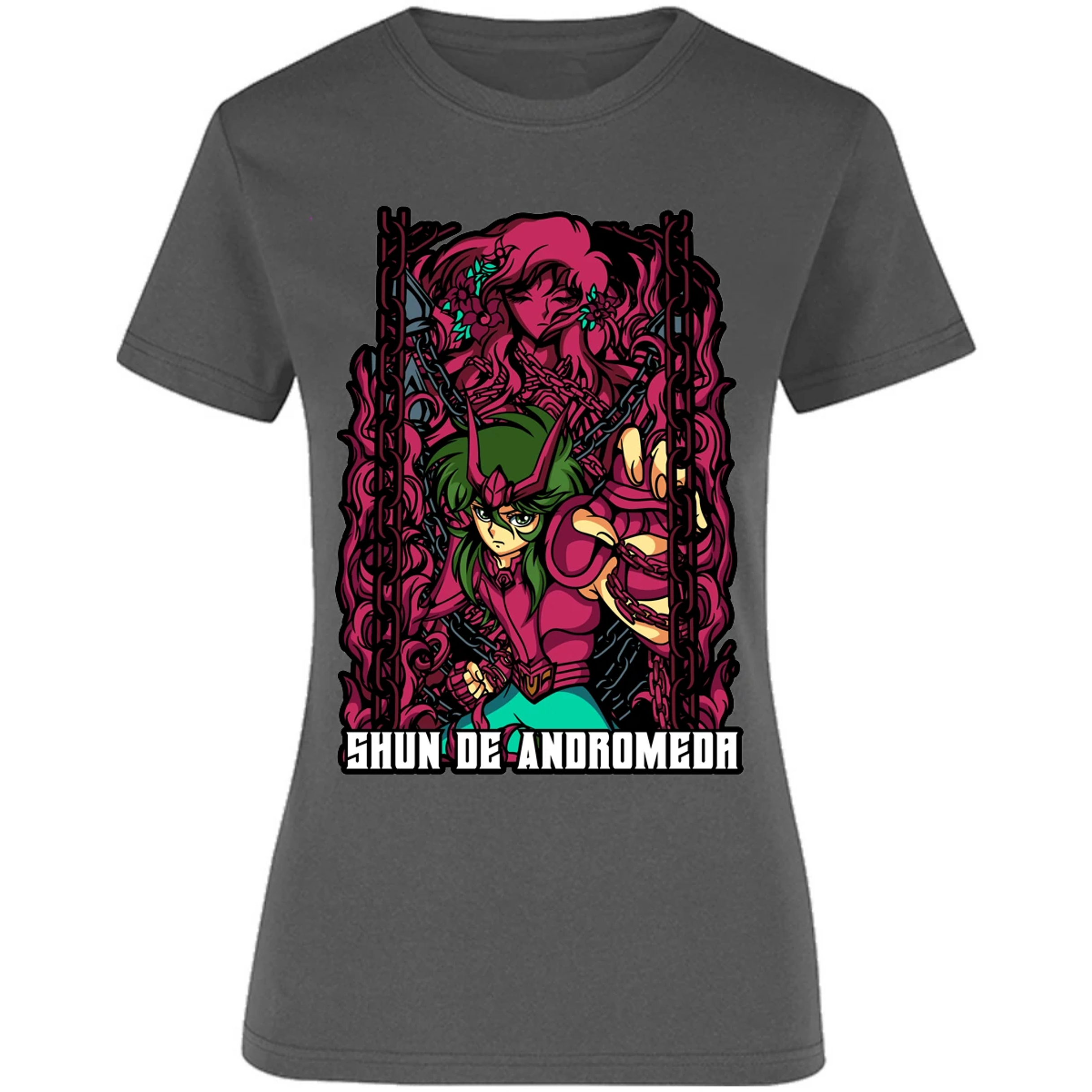 Blusa Saint Seiya Shun Anime Blusa para Mujer 2