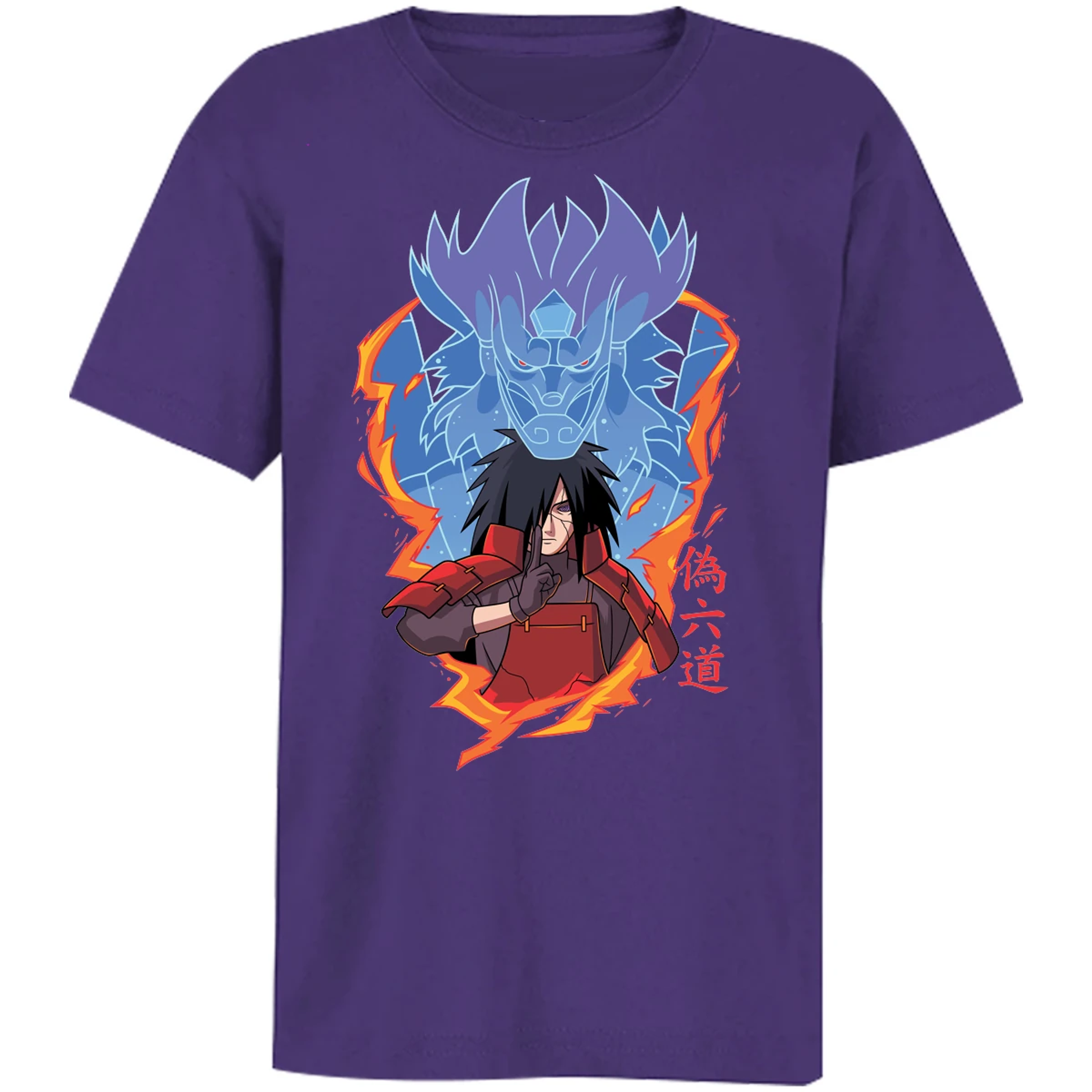 Playera Naruto Madara Anime para Niño 17