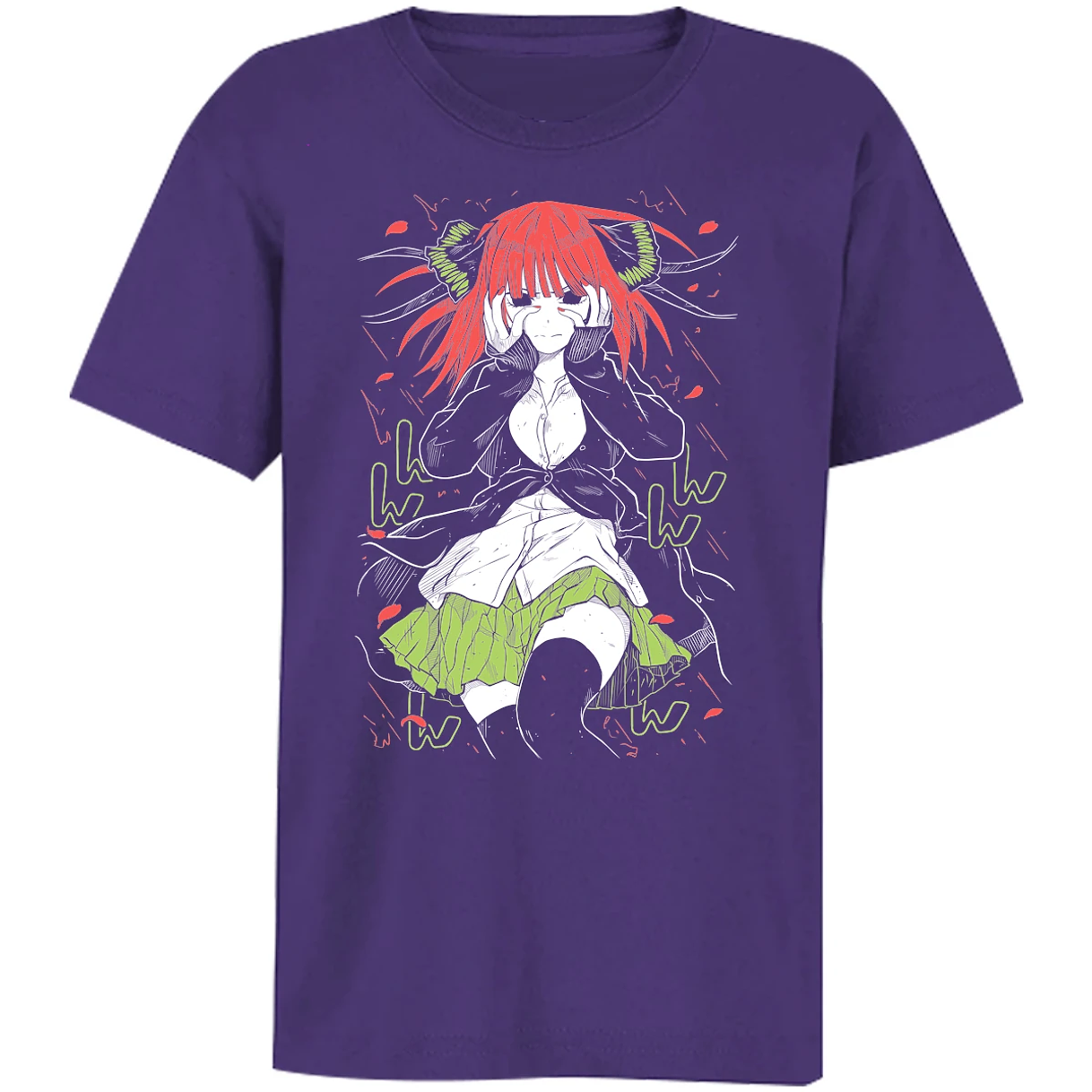 Playera Quintillizas Nakano Nino Nakano para Niño 4