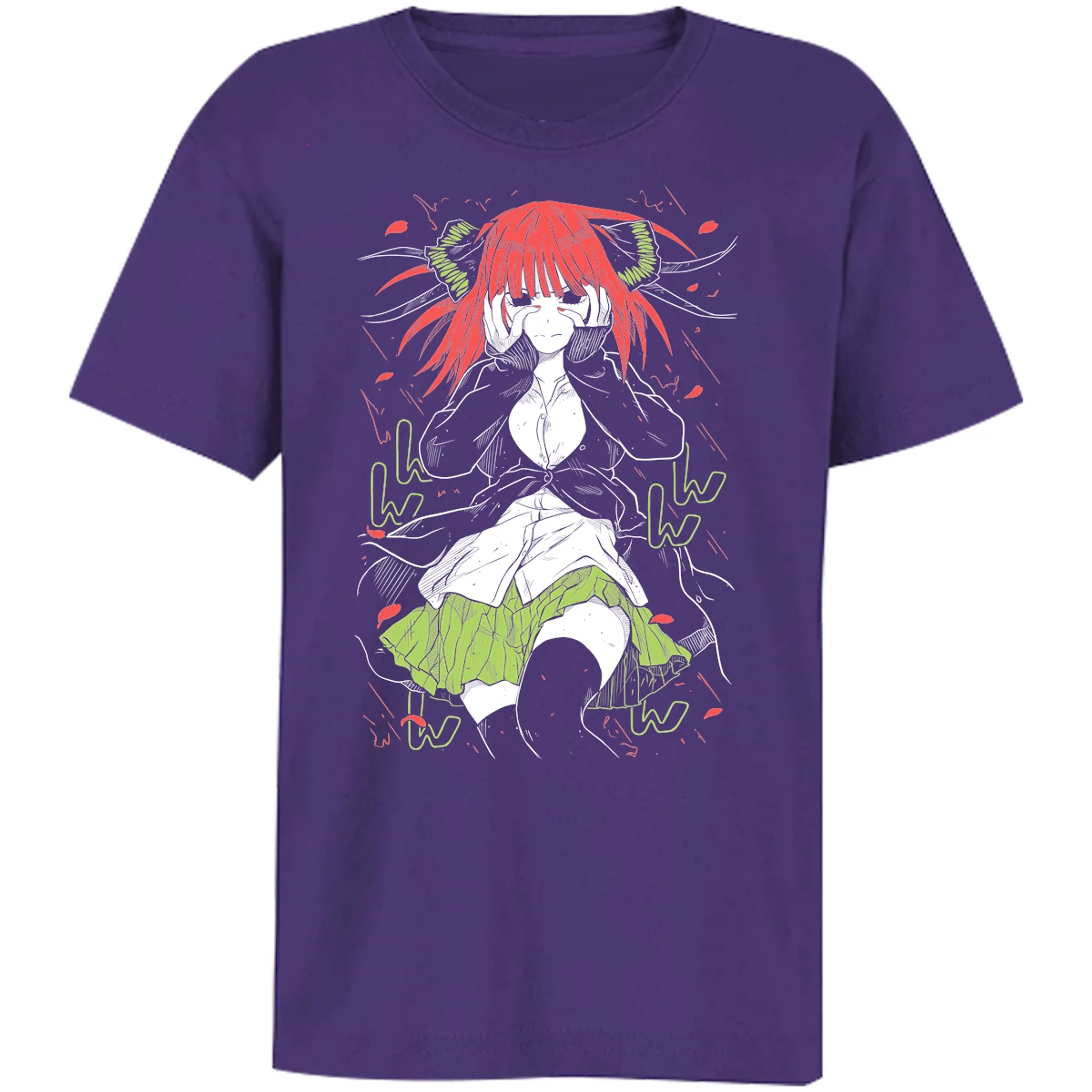 Playera Quintillizas Nakano Nino Nakano para Niño 4
