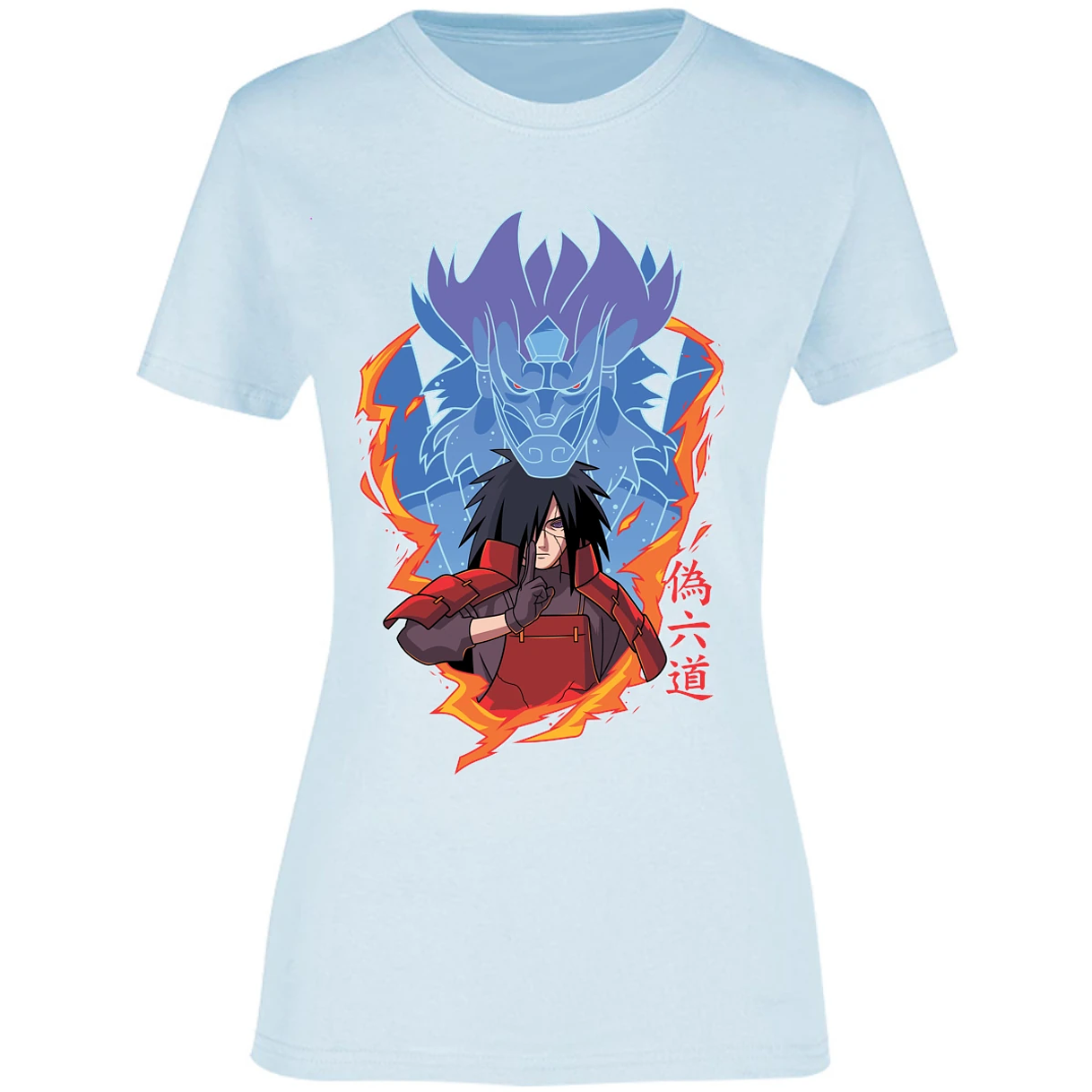 Blusa Naruto Madara Anime Blusa para Mujer 8