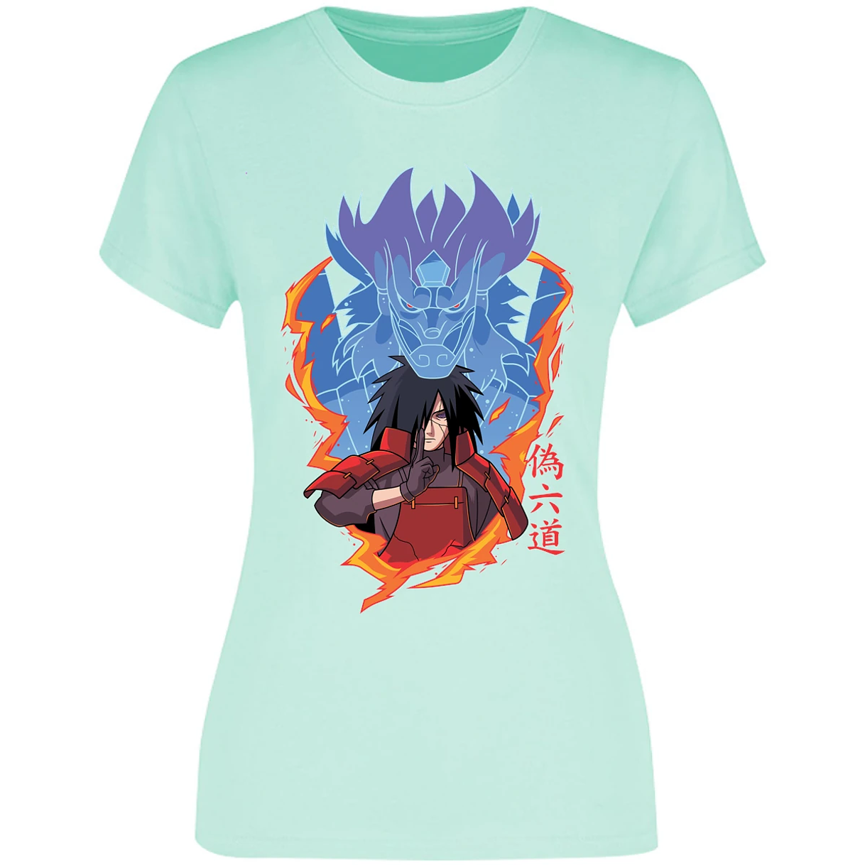 Blusa Naruto Madara Anime Blusa para Mujer 11