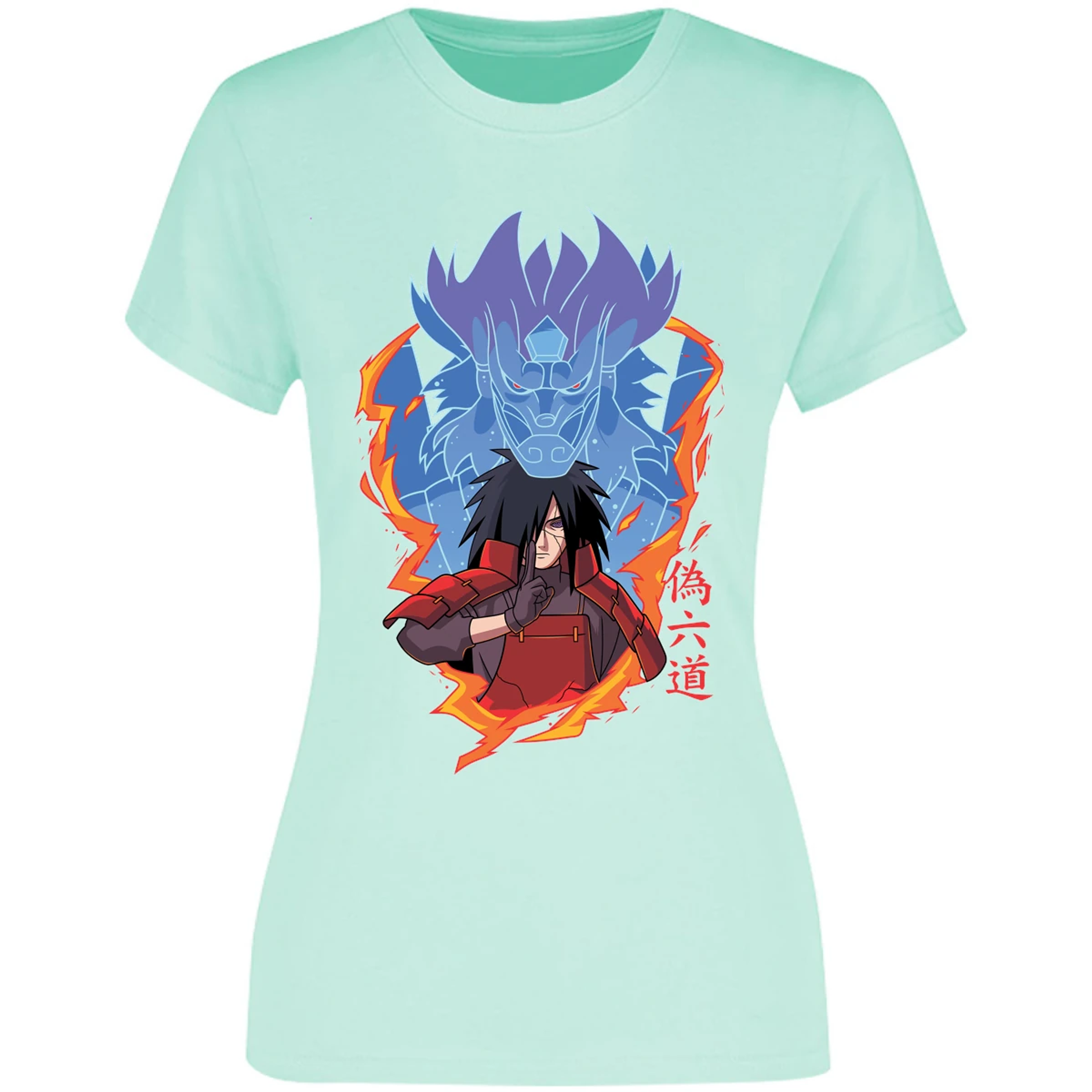 Blusa Naruto Madara Anime Blusa para Mujer 11