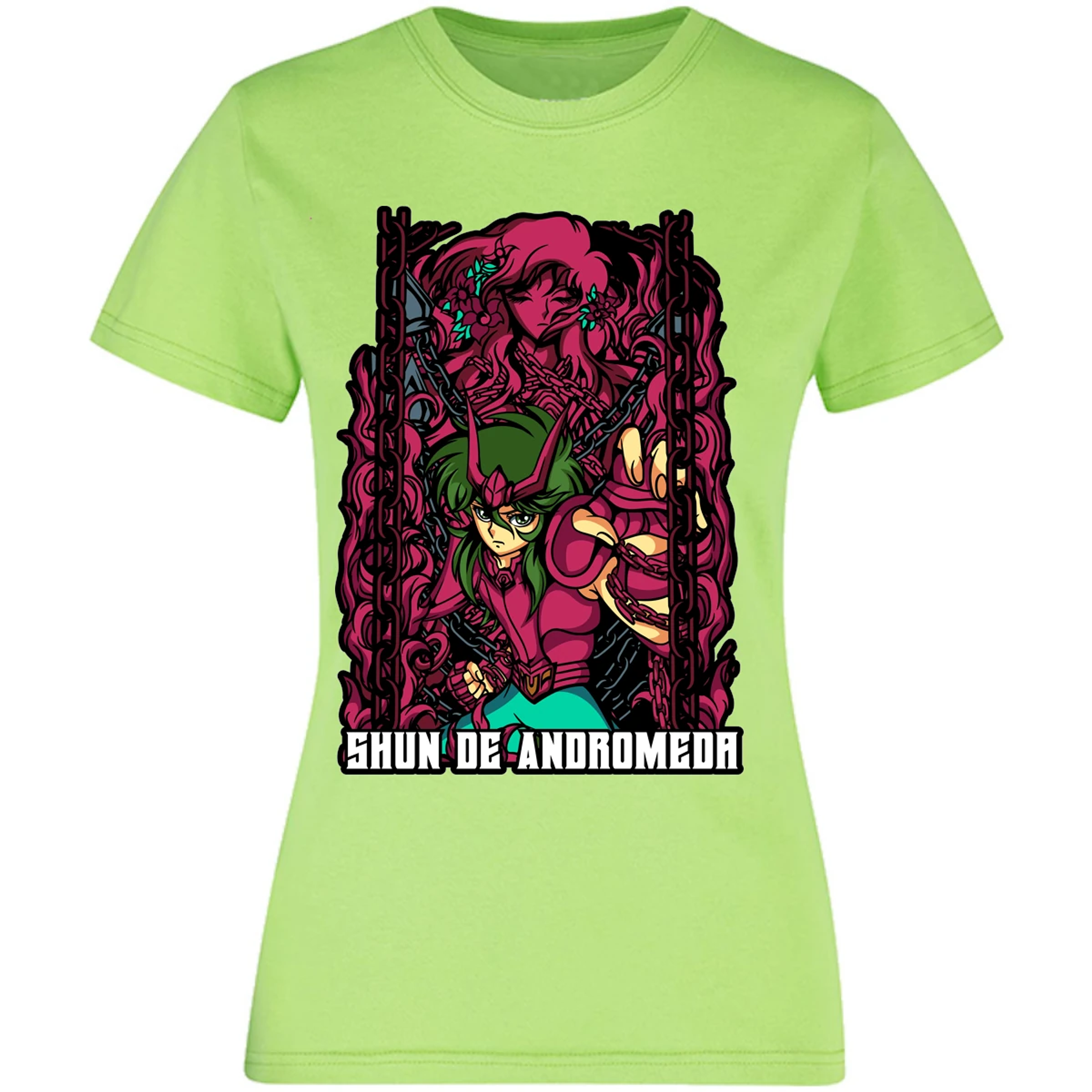 Blusa Saint Seiya Shun Anime Blusa para Mujer 6