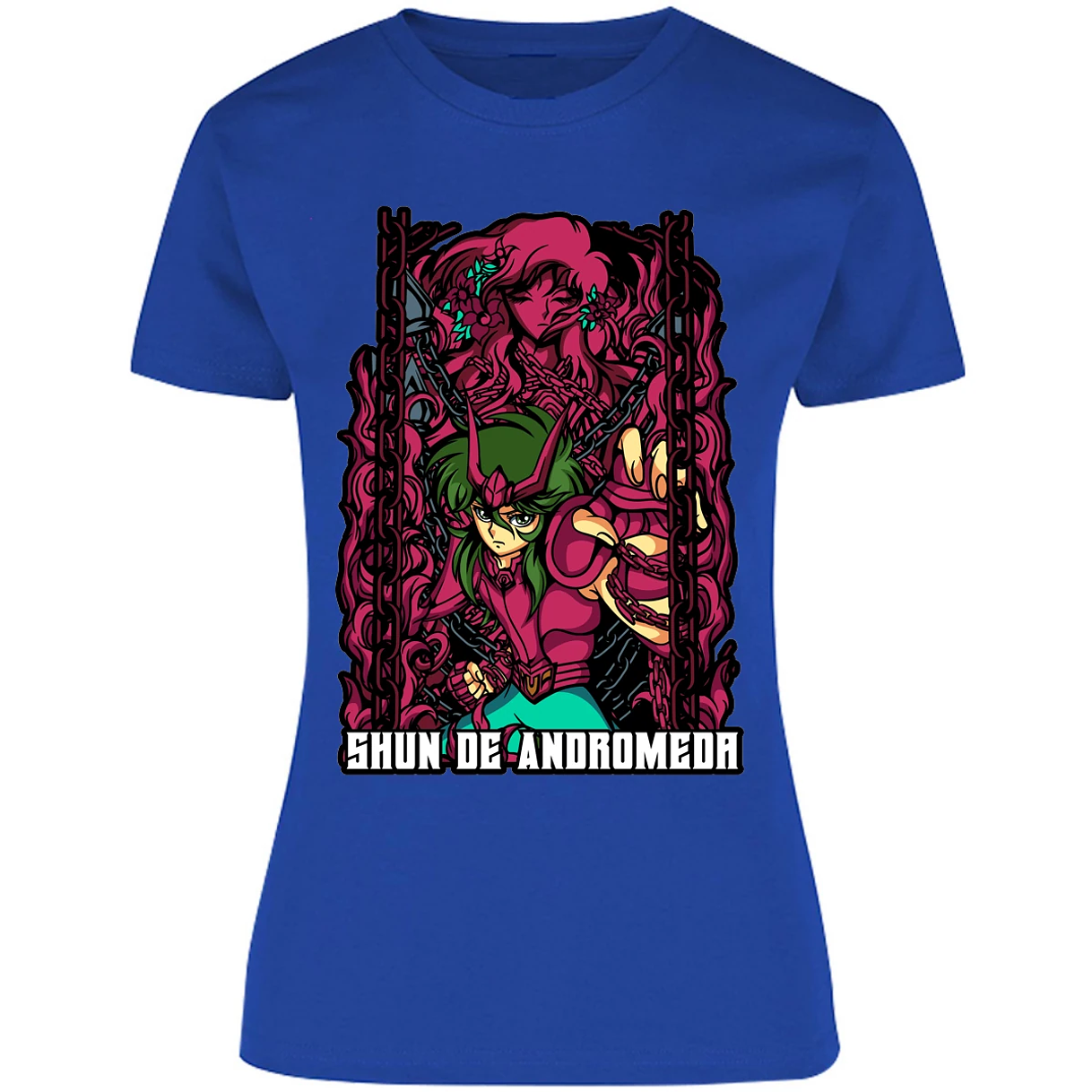 Blusa Saint Seiya Shun Anime Blusa para Mujer 11