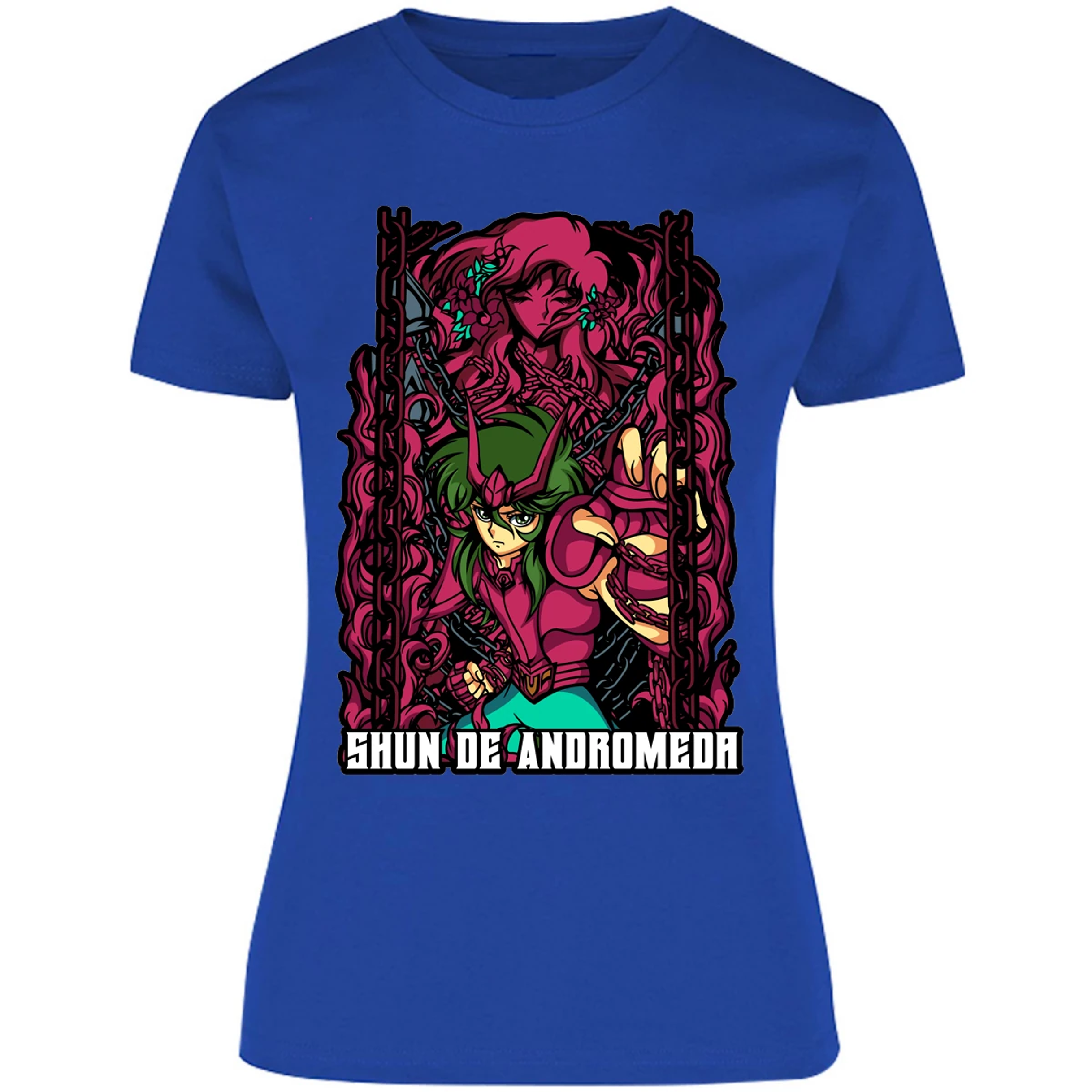 Blusa Saint Seiya Shun Anime Blusa para Mujer 11