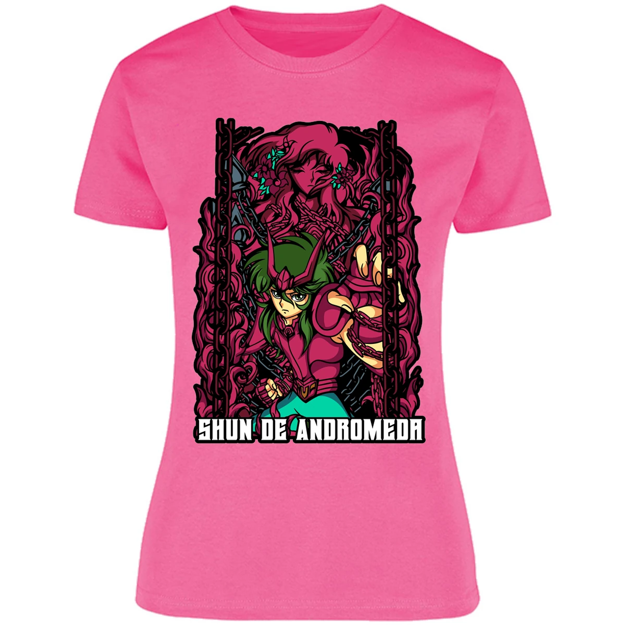 Blusa Saint Seiya Shun Anime Blusa para Mujer 7