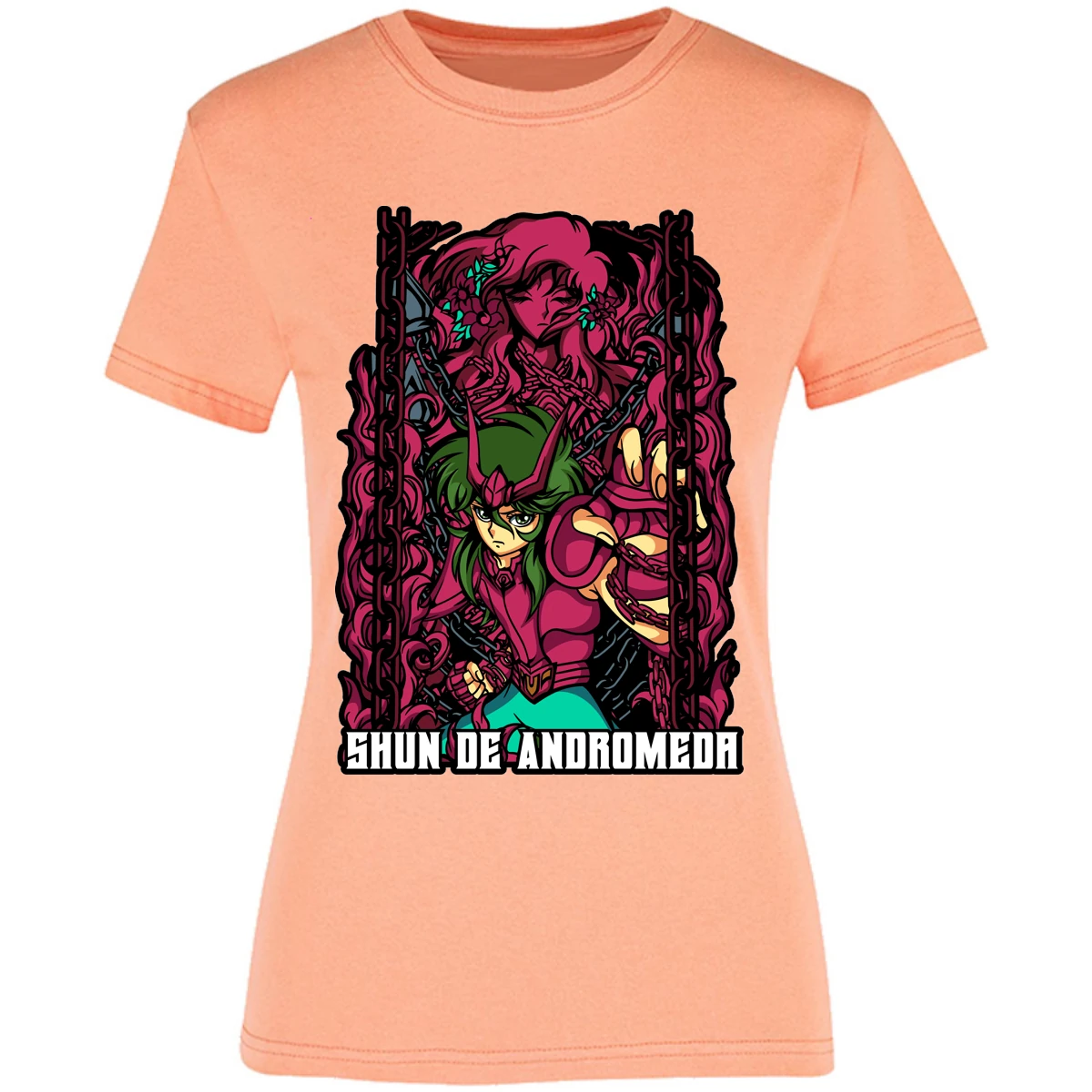 Blusa Saint Seiya Shun Anime Blusa para Mujer 8