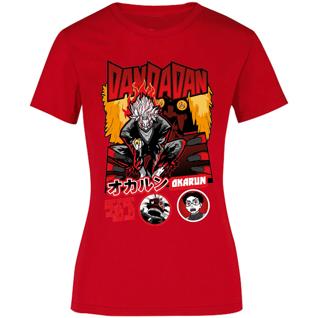 Blusa One Piece Okarun X Turboabuela Blusa para Mujer 31