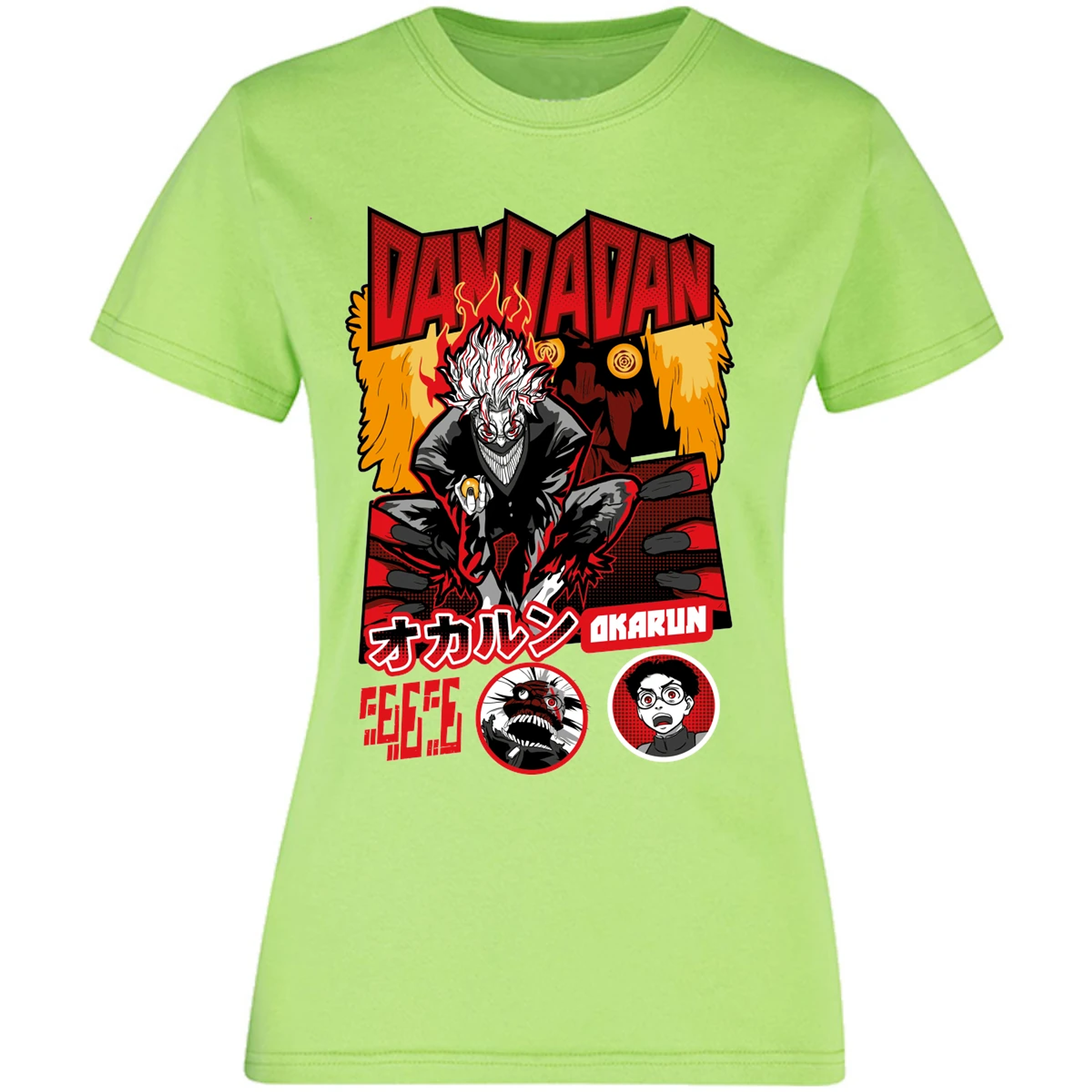 Blusa One Piece Okarun X Turboabuela Blusa para Mujer 5