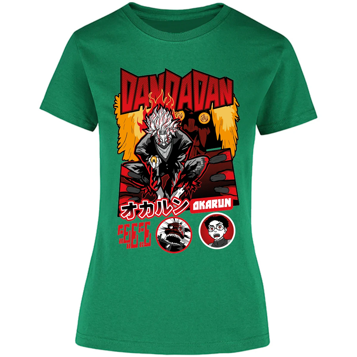 Blusa One Piece Okarun X Turboabuela Blusa para Mujer 33