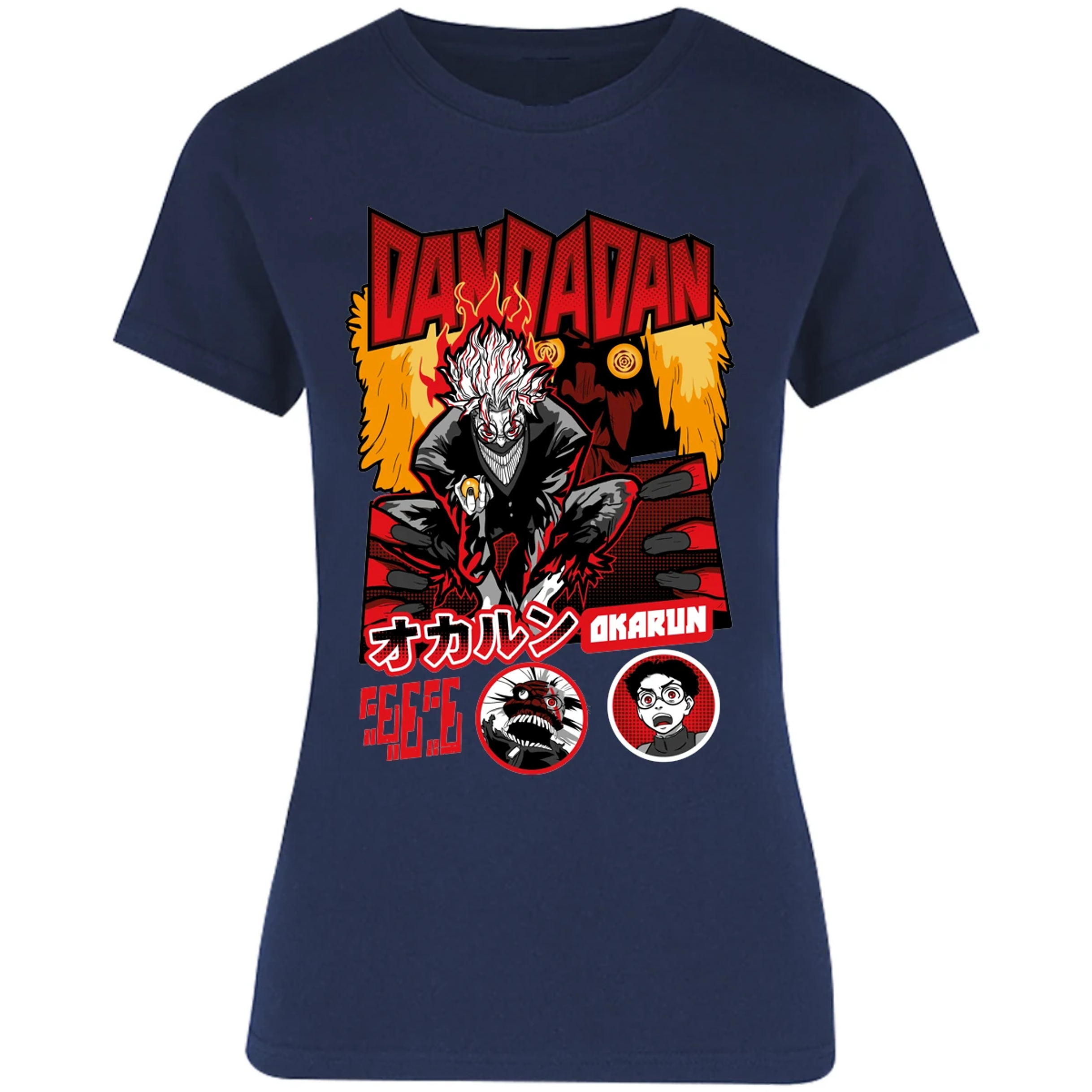 Blusa One Piece Okarun X Turboabuela Blusa para Mujer 14