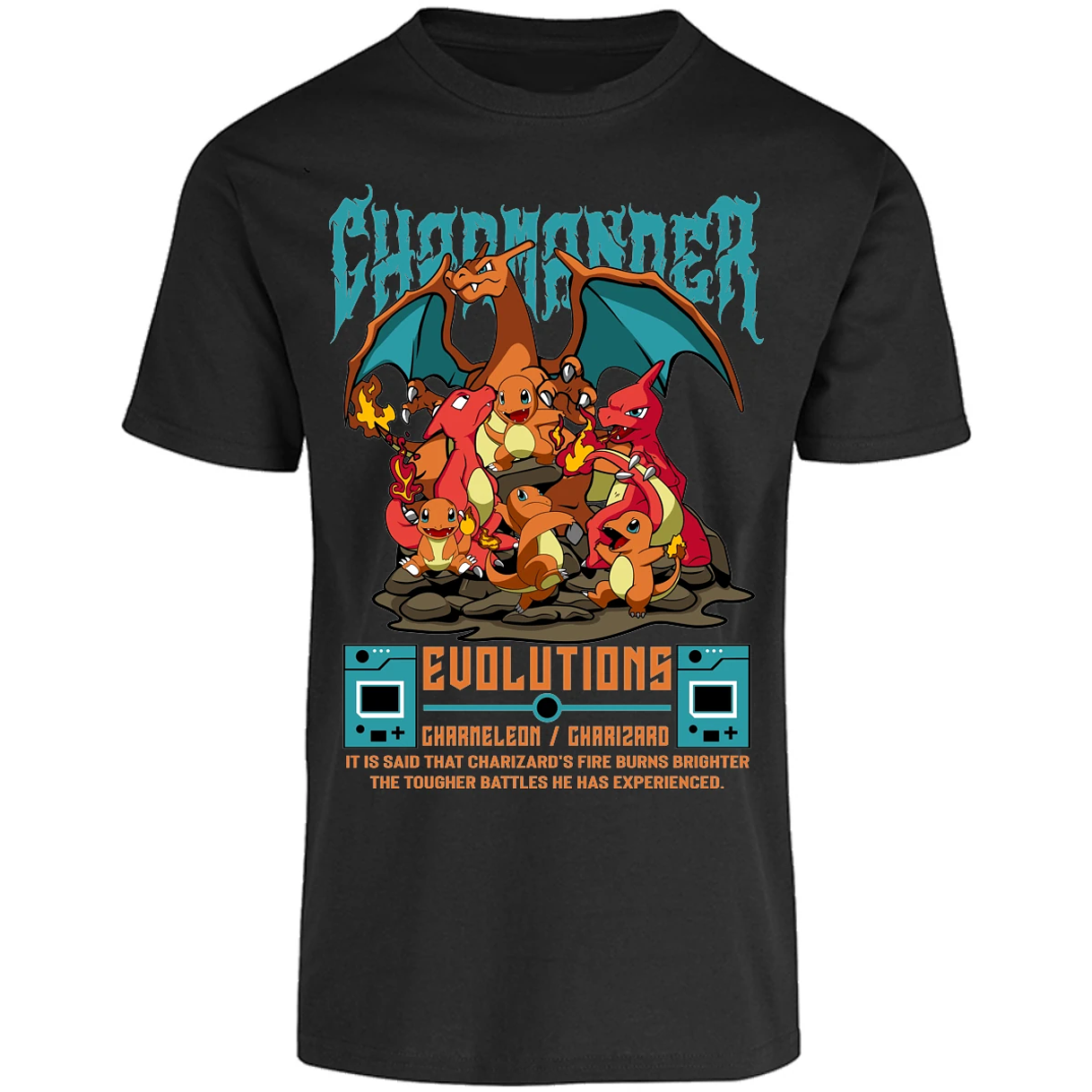 Playera Pokemon Charizard para Adulto 30