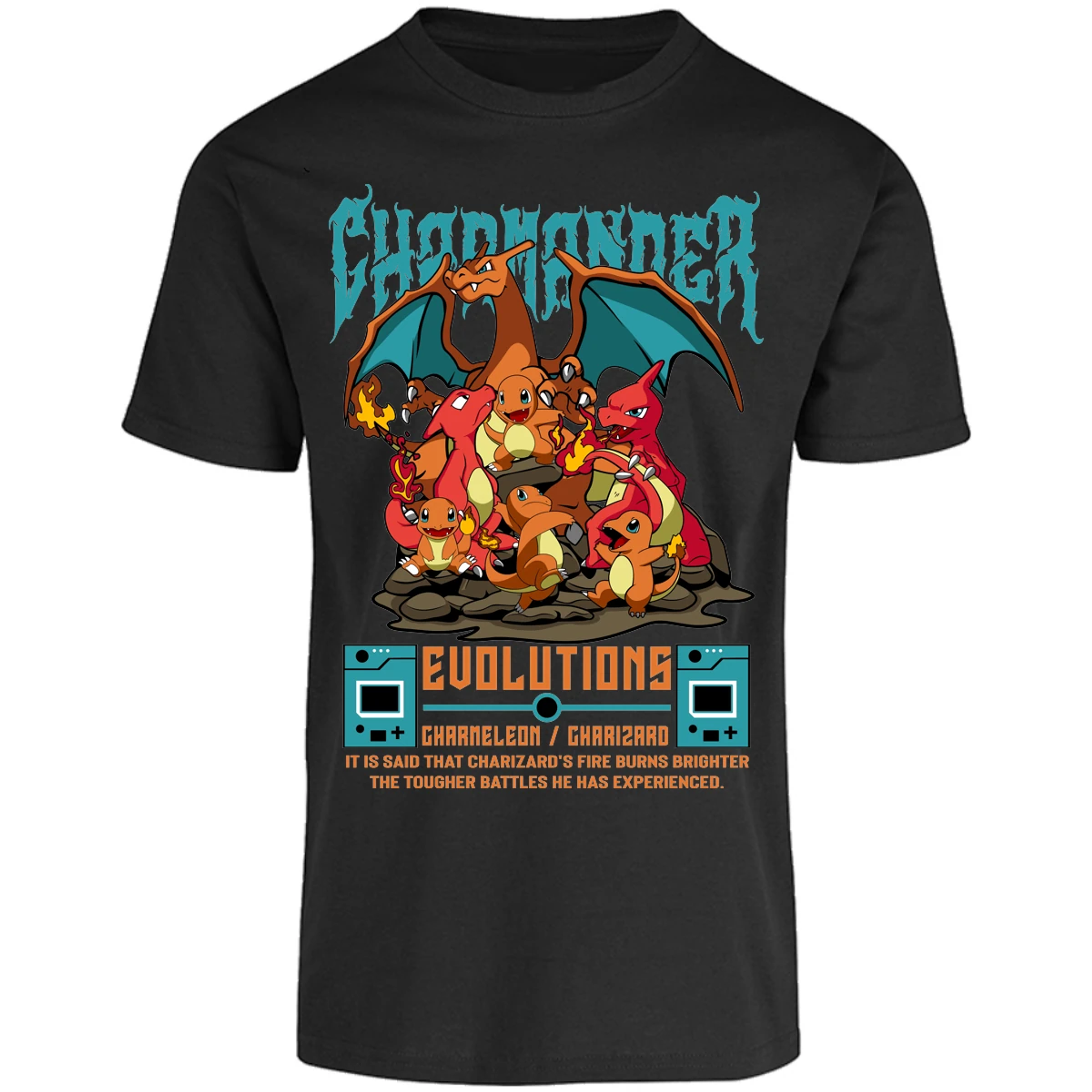 Playera Pokemon Charizard para Adulto 30