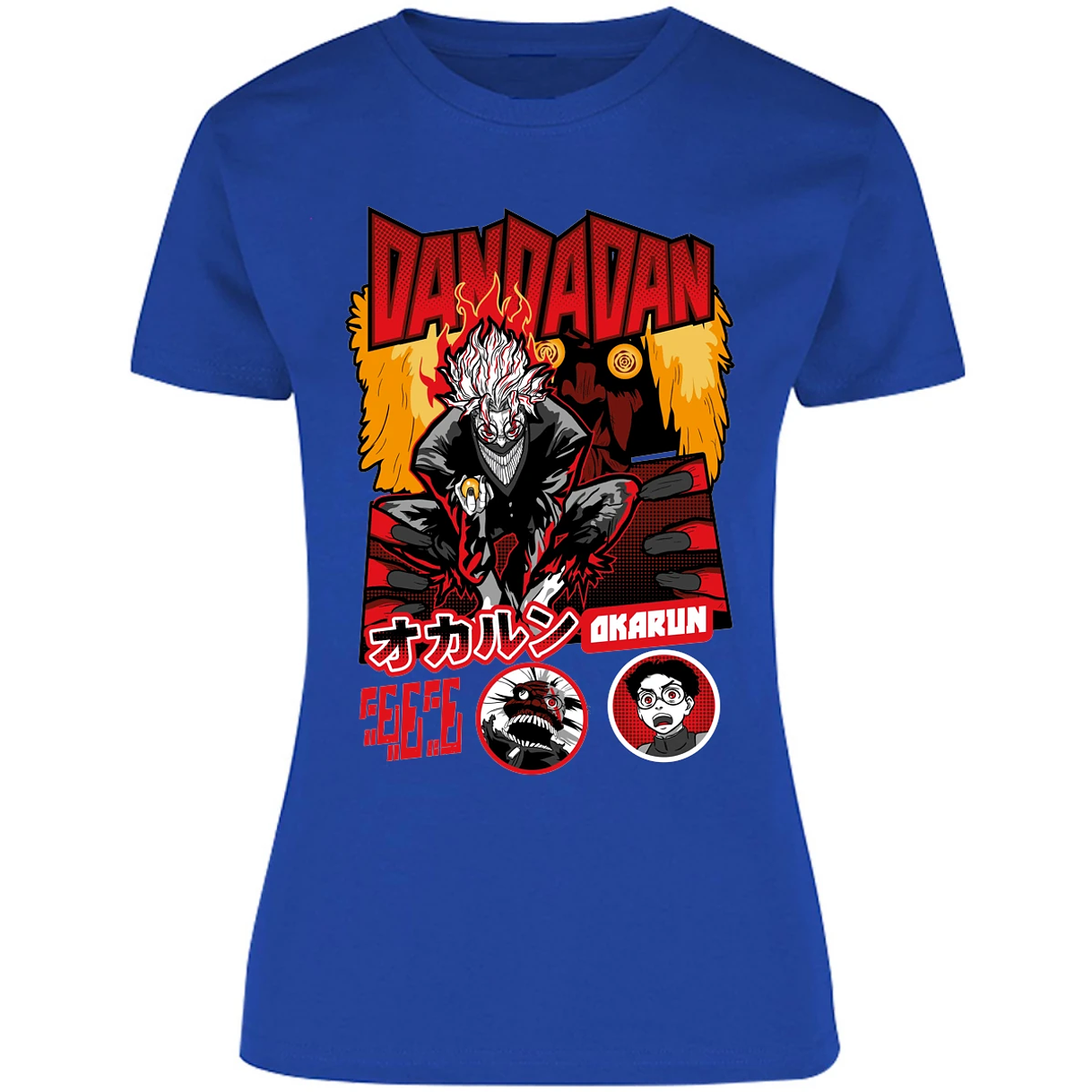 Blusa One Piece Okarun X Turboabuela Blusa para Mujer 1