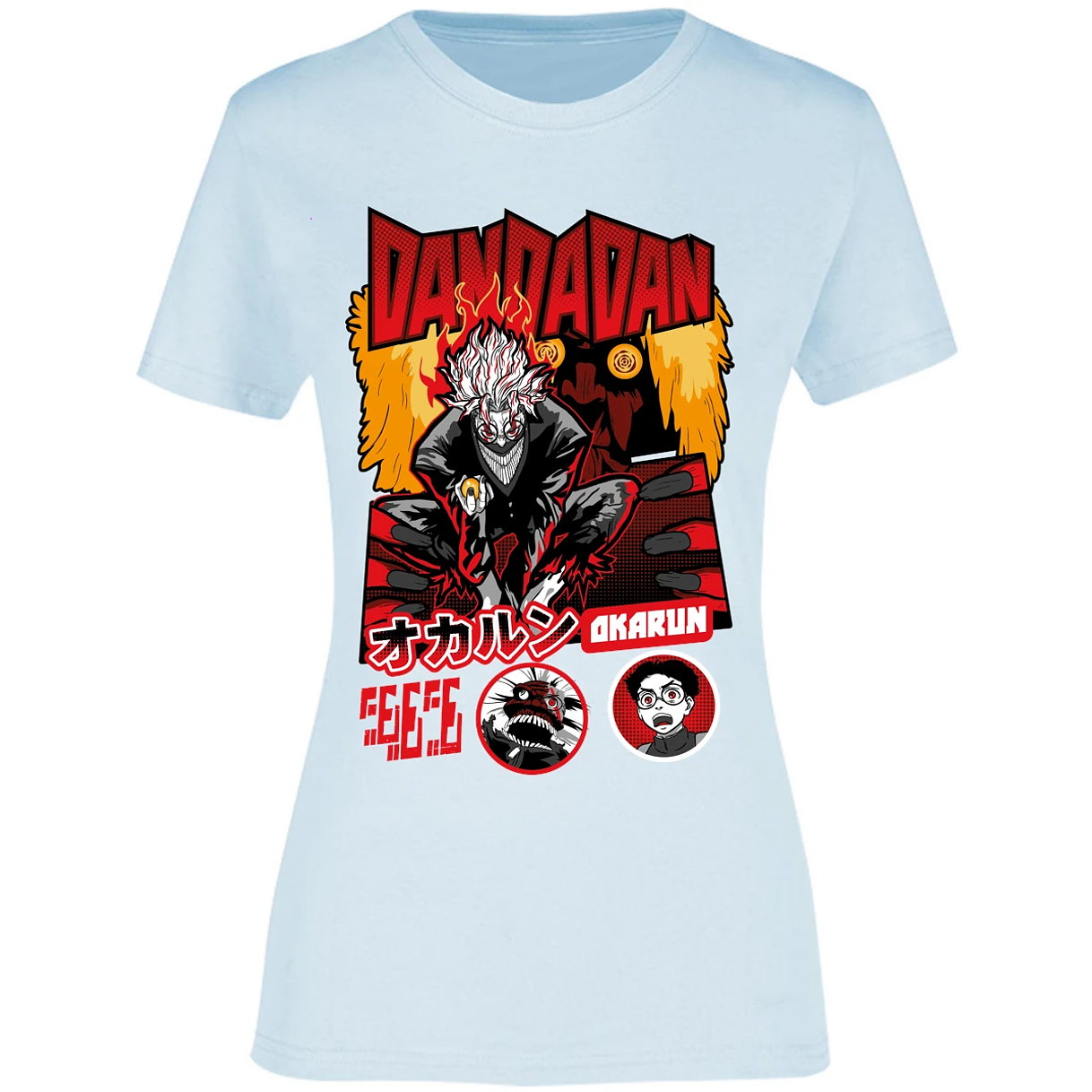 Blusa One Piece Okarun X Turboabuela Blusa para Mujer 7