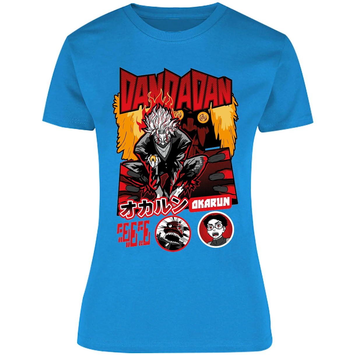 Blusa One Piece Okarun X Turboabuela Blusa para Mujer 27