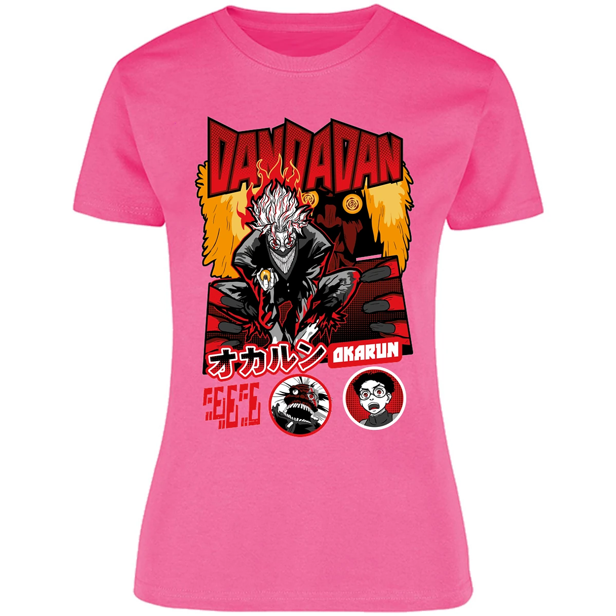 Blusa One Piece Okarun X Turboabuela Blusa para Mujer 11