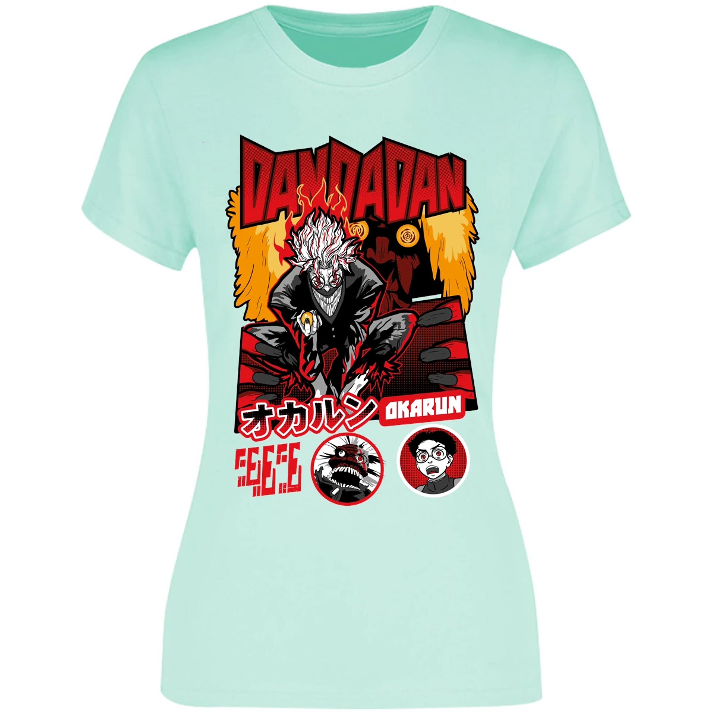 Blusa One Piece Okarun X Turboabuela Blusa para Mujer 16