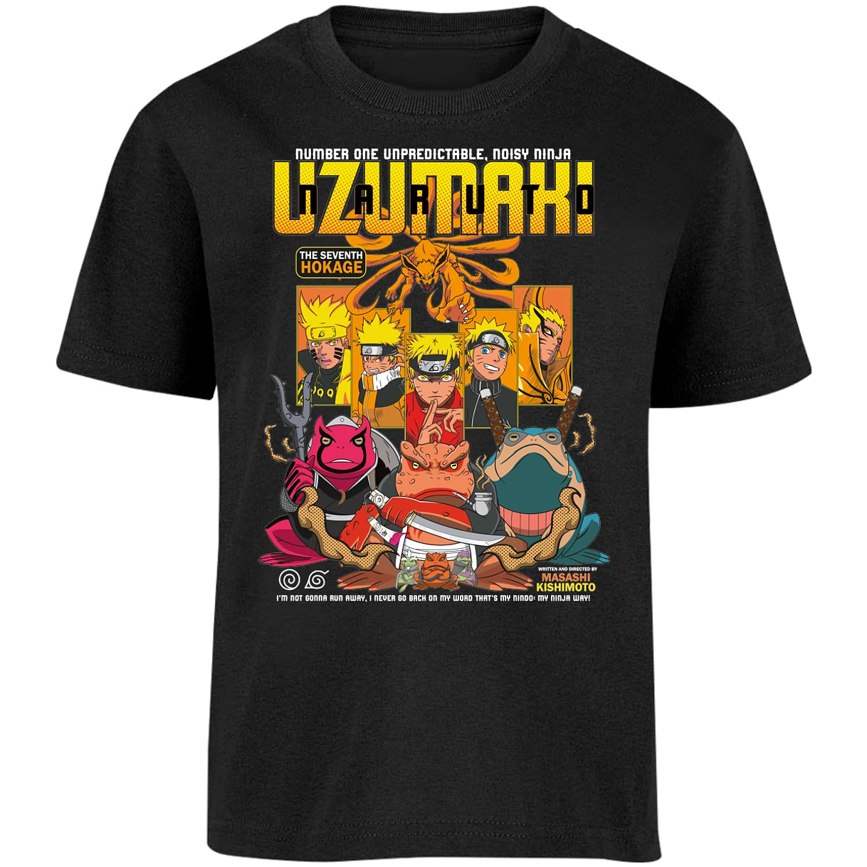 Playera Naruto Naruto Anime para Niño 12