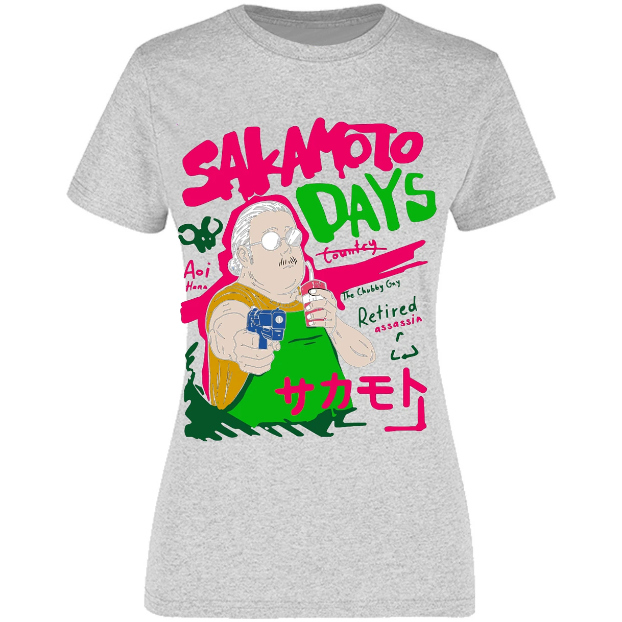 Blusa Sakamoto Days Sakamoto Anime Blusa para Mujer 16