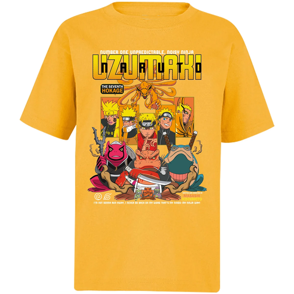 Playera Naruto Naruto Anime para Niño 10