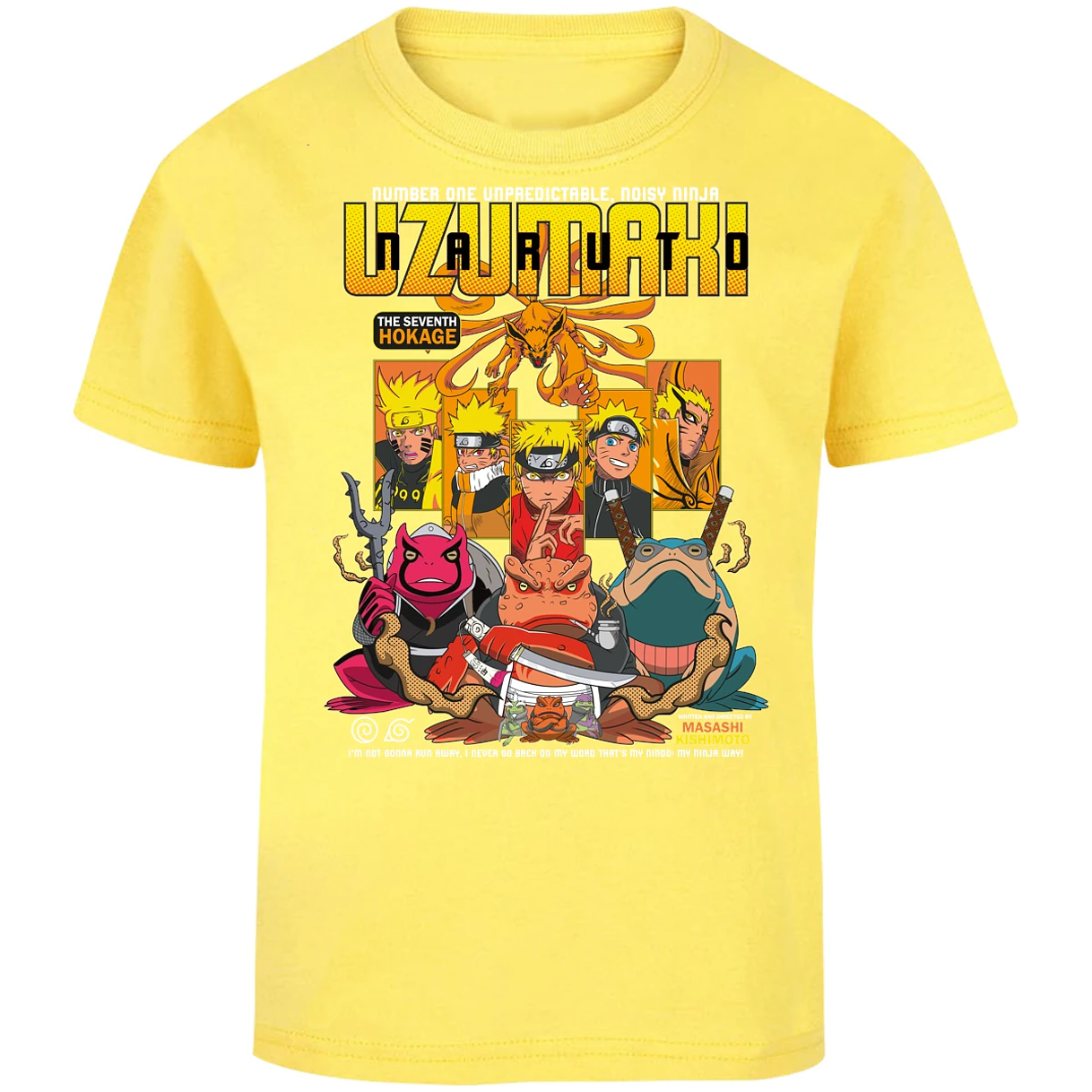 Playera Naruto Naruto Anime para Niño 4