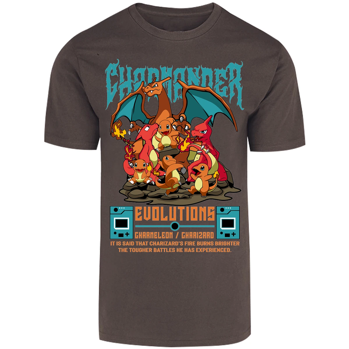 Playera Pokemon Charizard para Adulto 15