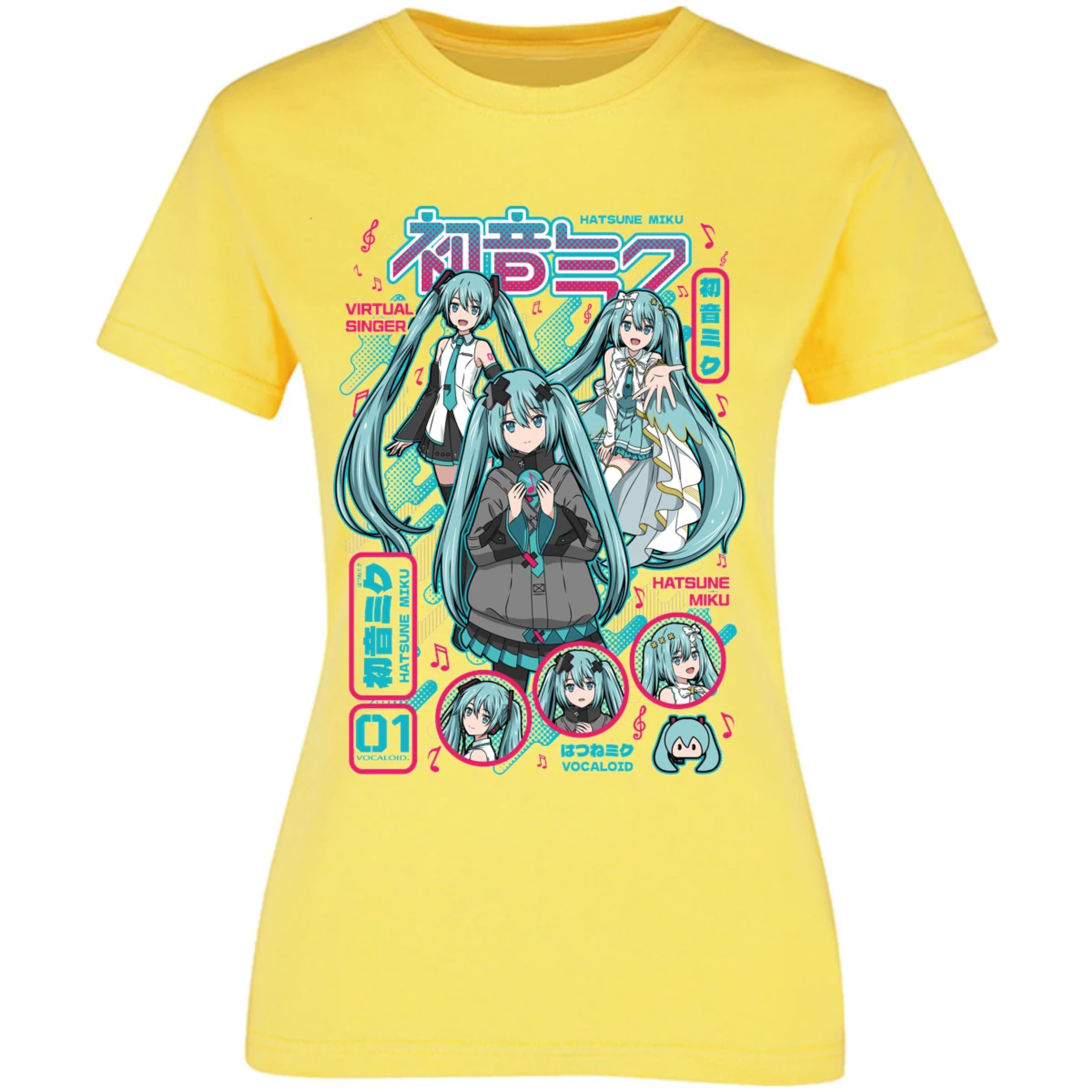 Blusa Naruto Miku Anime Blusa para Mujer 2