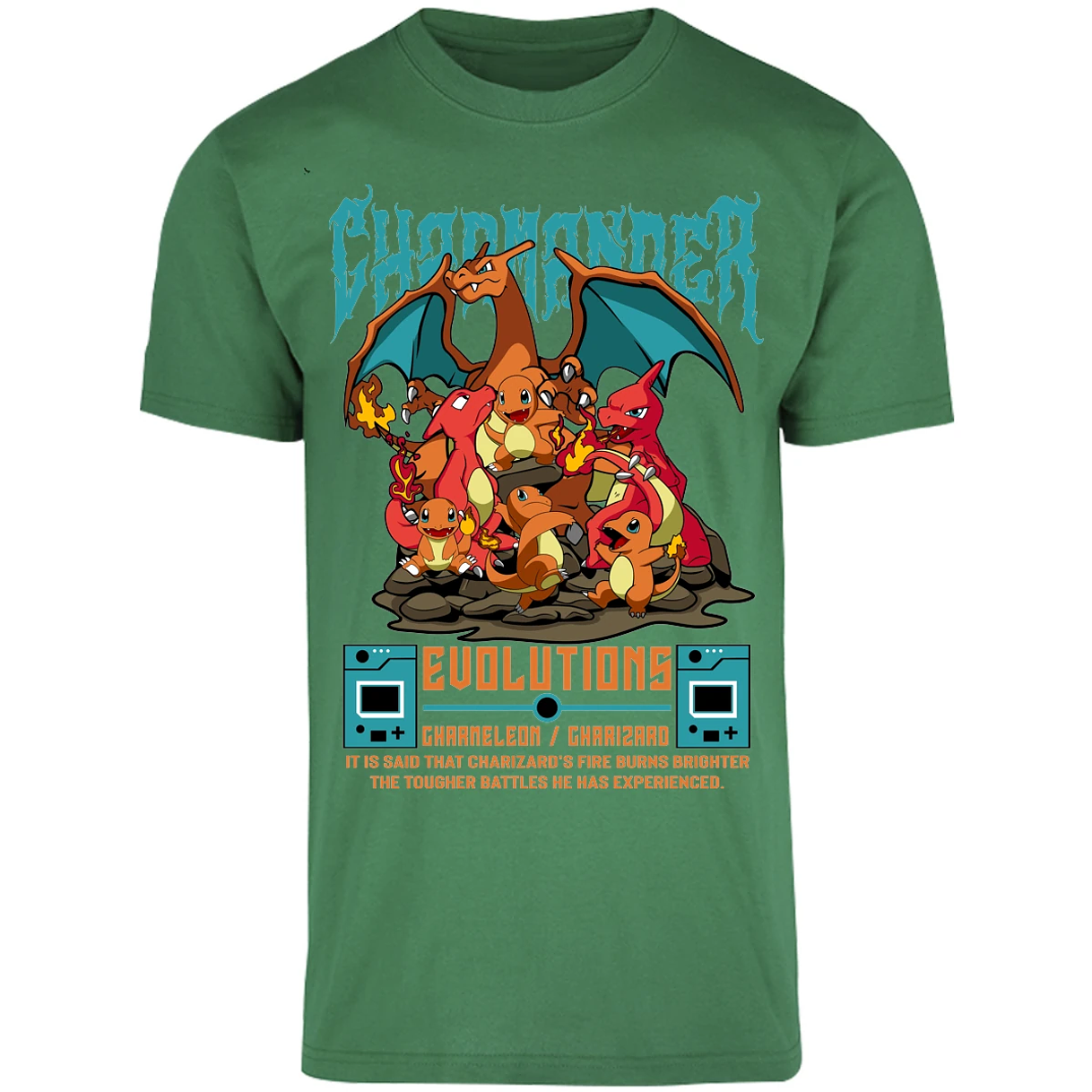 Playera Pokemon Charizard para Adulto 13
