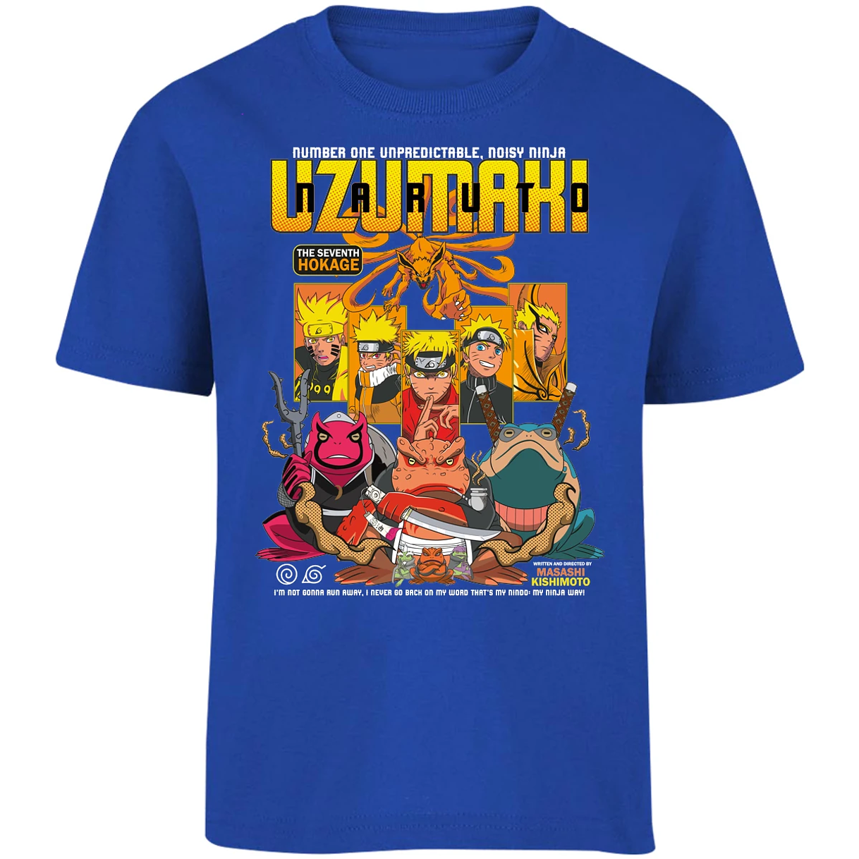 Playera Naruto Naruto Anime para Niño 14