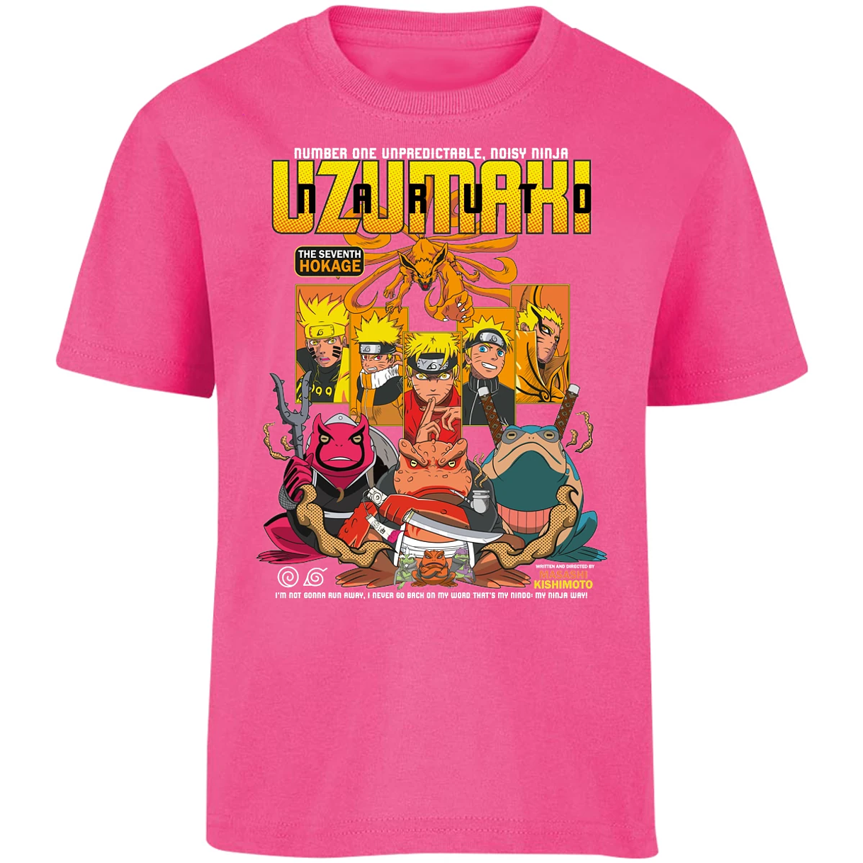 Playera Naruto Naruto Anime para Niño 2