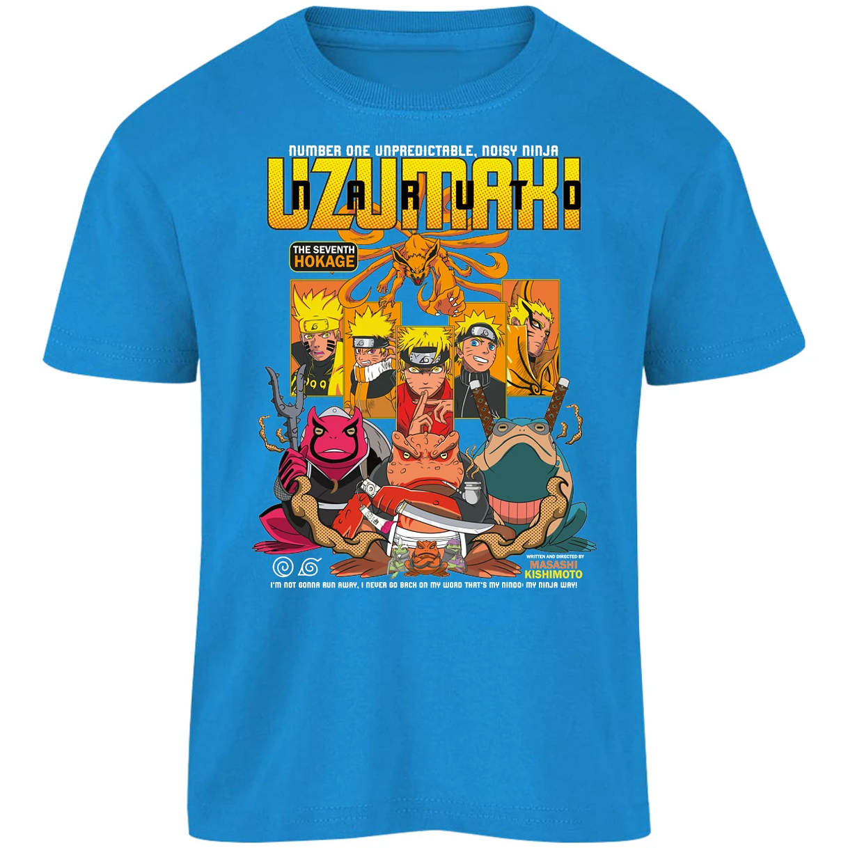 Playera Naruto Naruto Anime para Niño 3