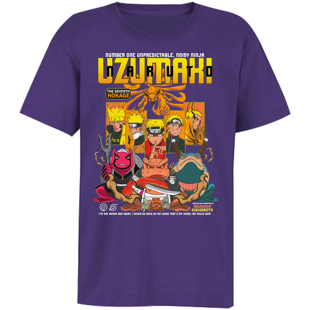 Playera Naruto Naruto Anime para Niño 16