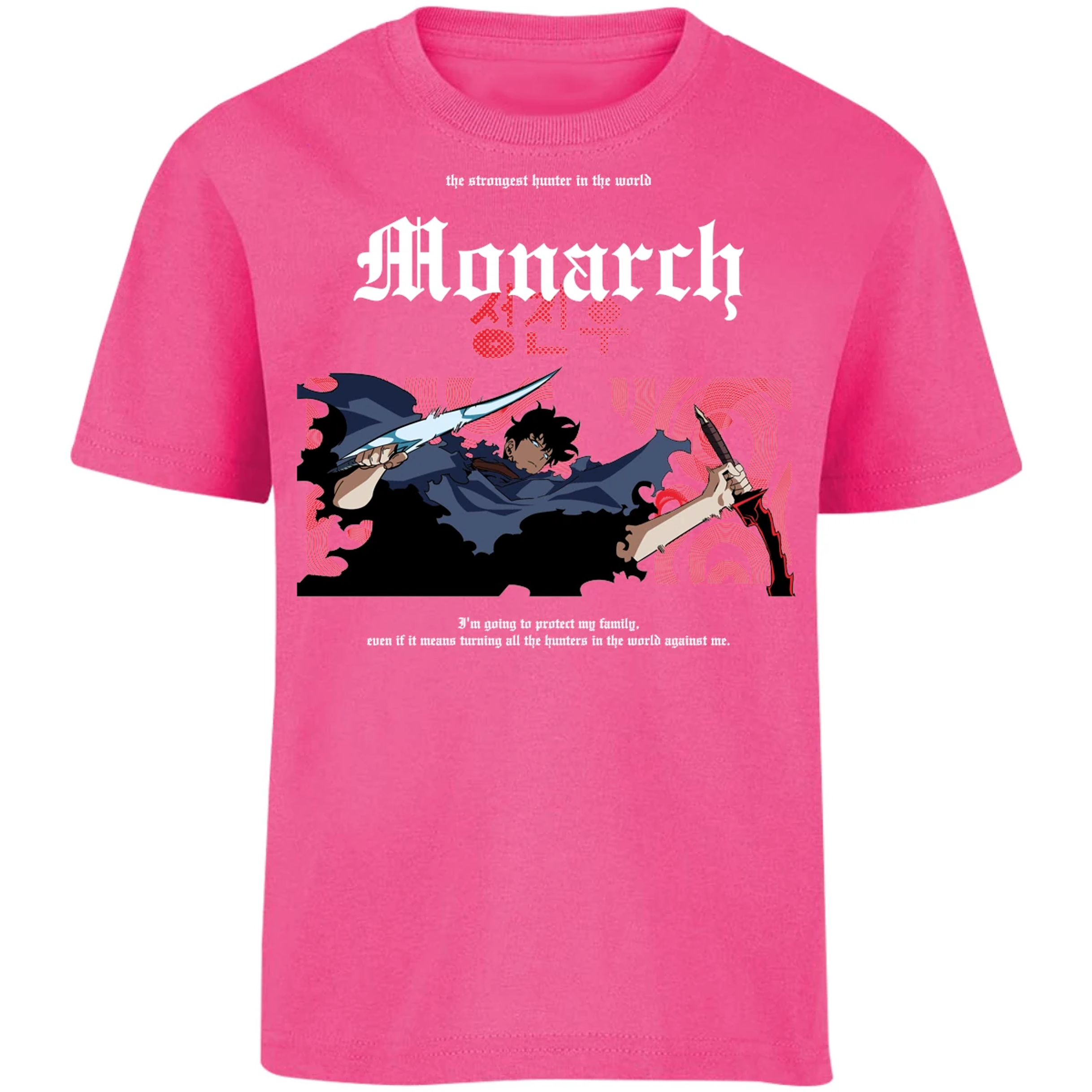 Playera Solo Leveling Jin Woo Monarch para Niño 4