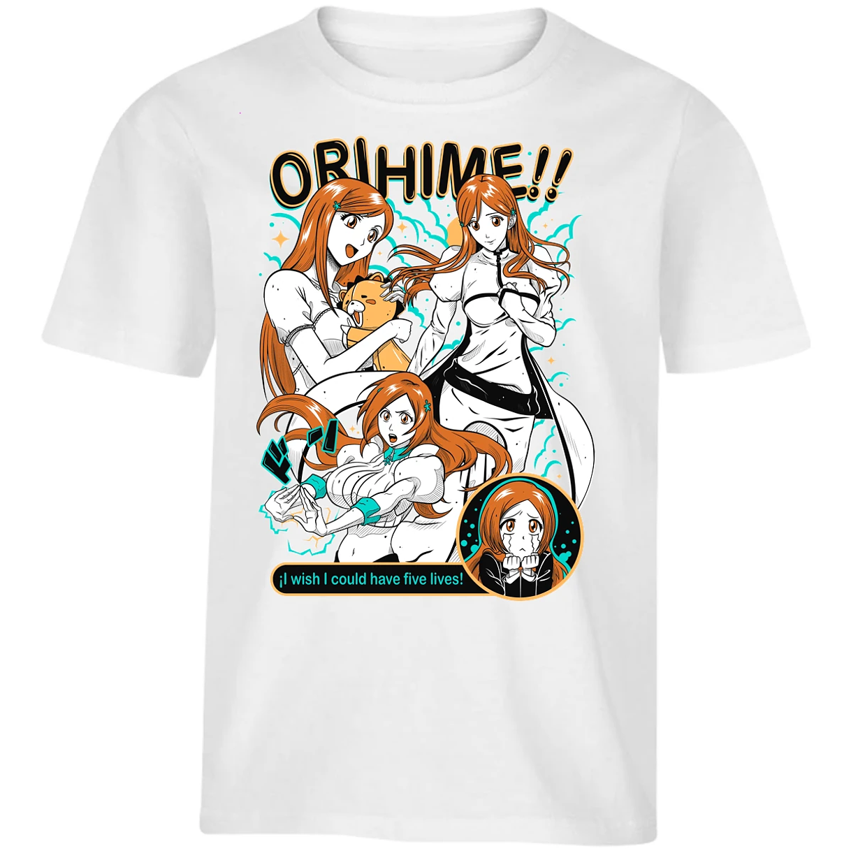 Playera Record Of Ragnarok Orihime Bleach para Niño 8