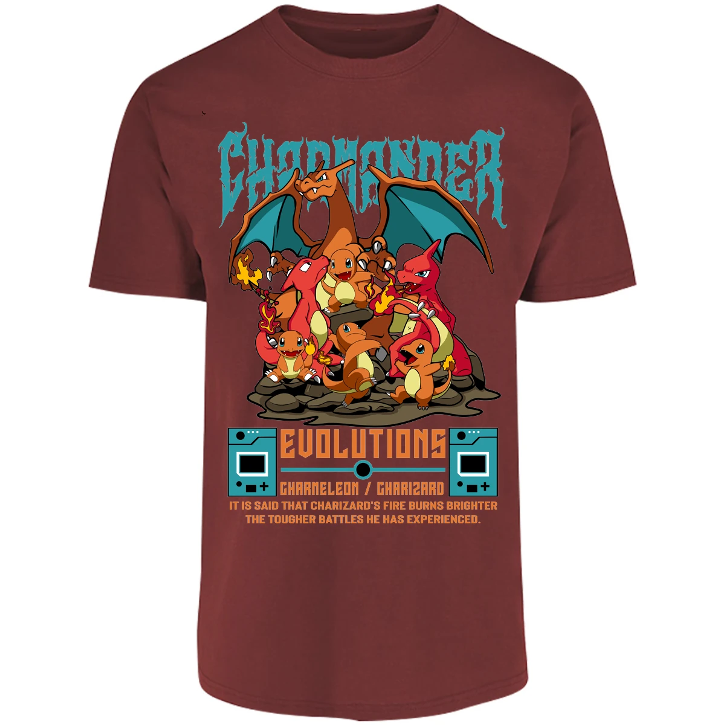 Playera Pokemon Charizard para Adulto 20