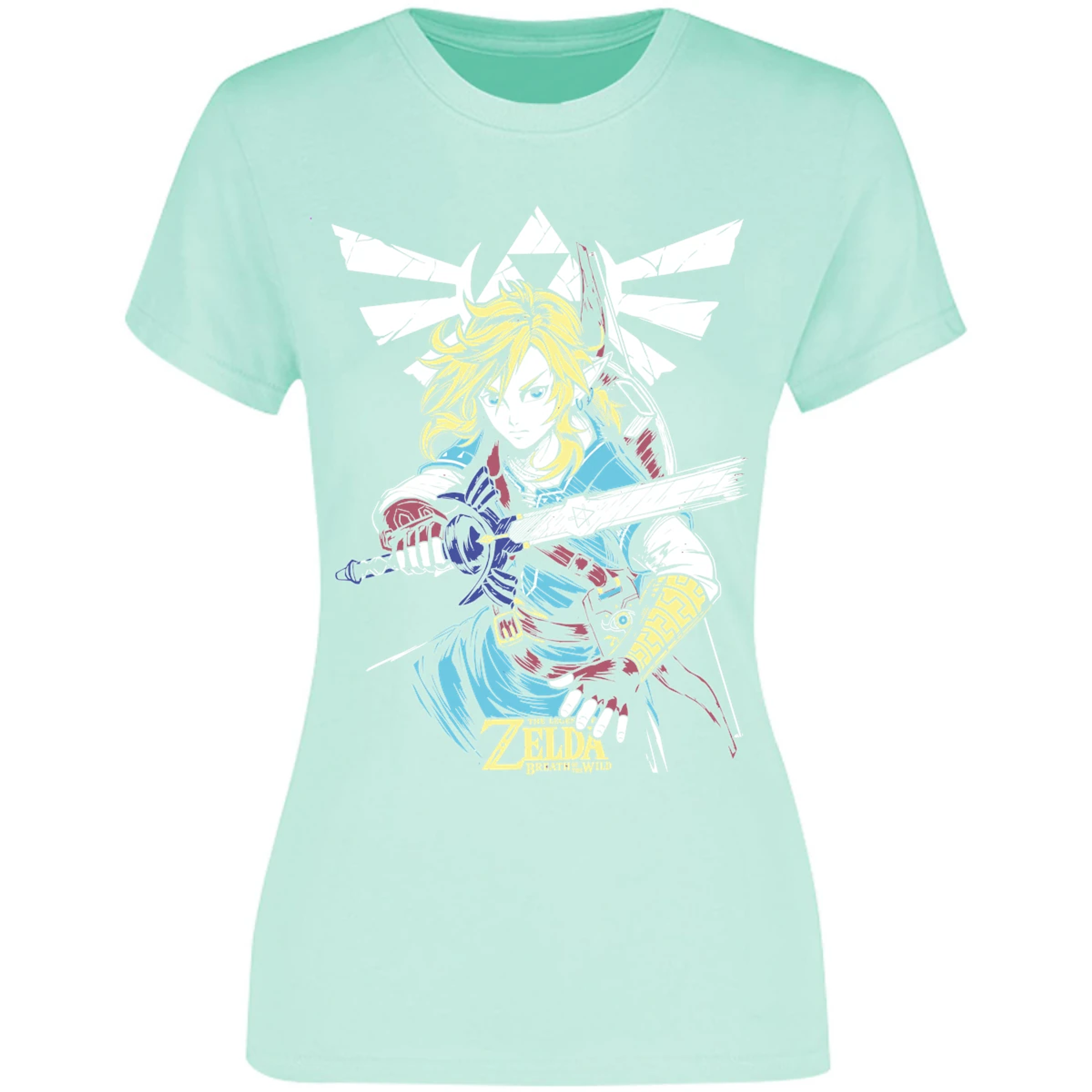 Blusa The Leyend Of Zelda Link Botw Blusa para Mujer 18