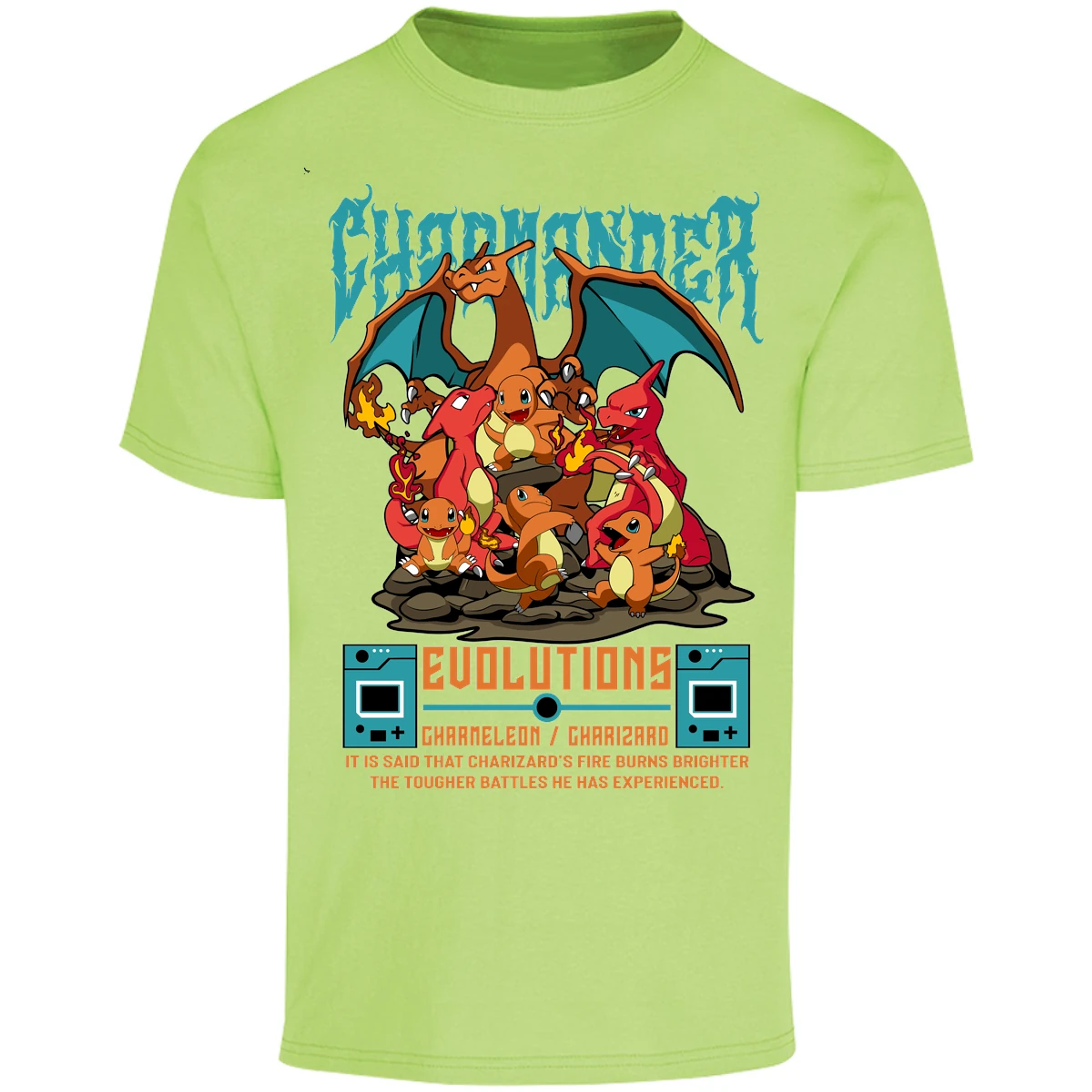 Playera Pokemon Charizard para Adulto 7