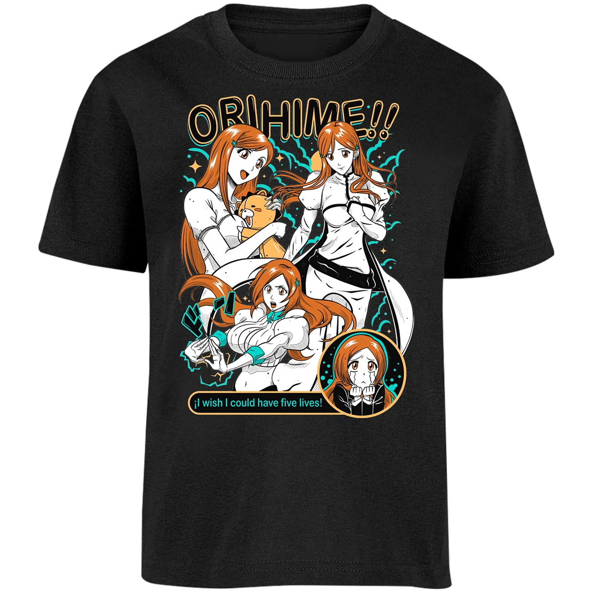 Playera Record Of Ragnarok Orihime Bleach para Niño 4
