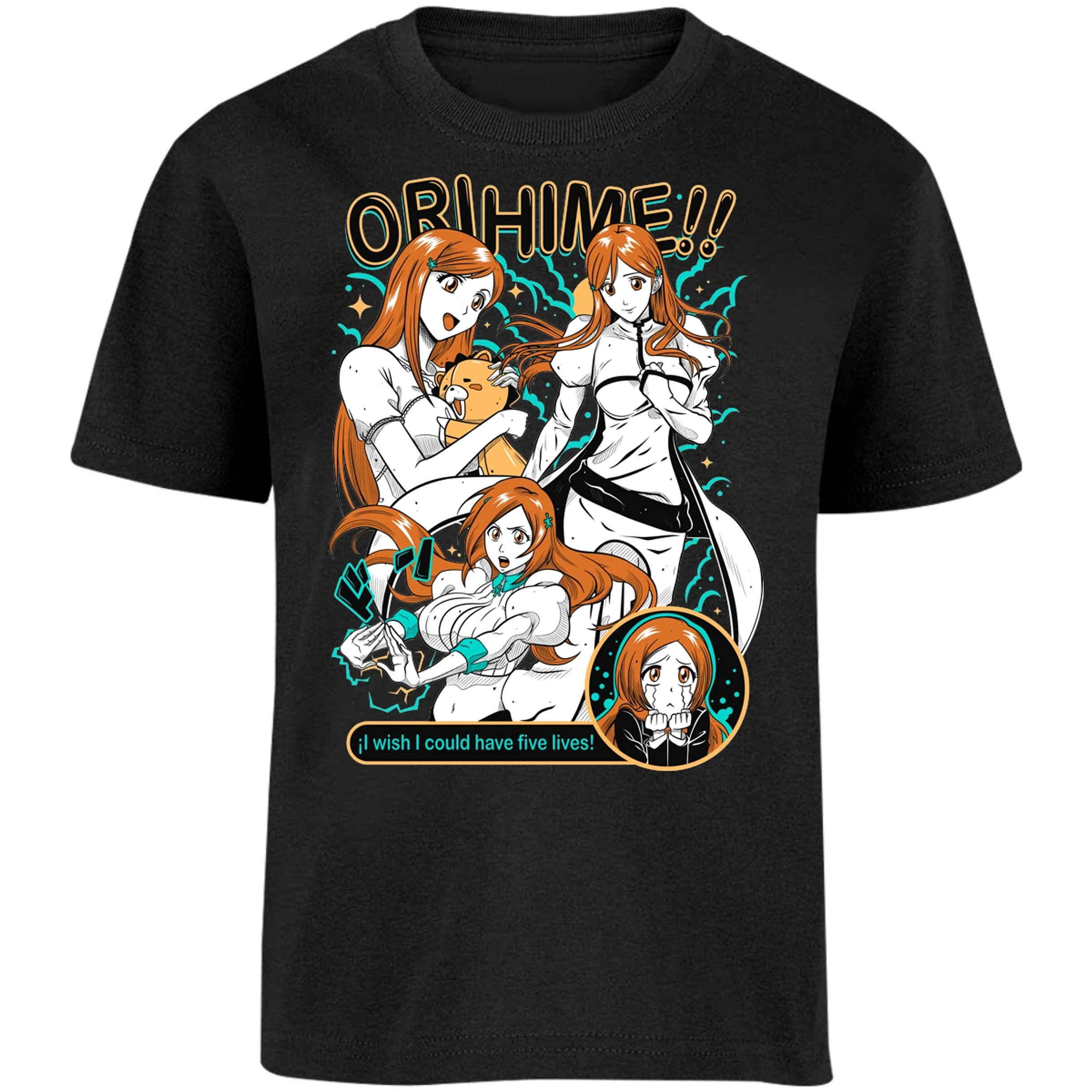 Playera Record Of Ragnarok Orihime Bleach para Niño 4