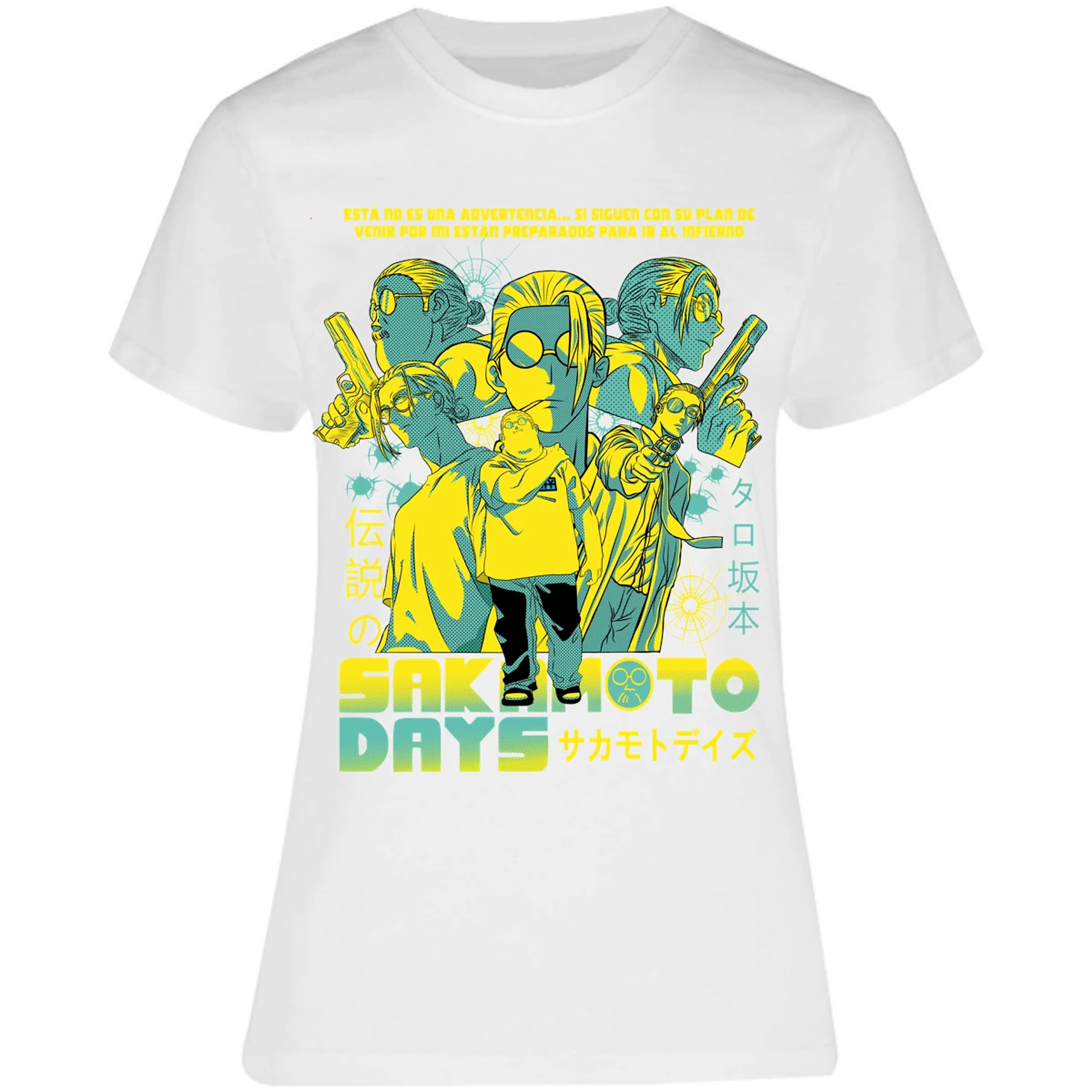 Blusa Sakamoto Days Sakamoto Days Blusa para Mujer 14