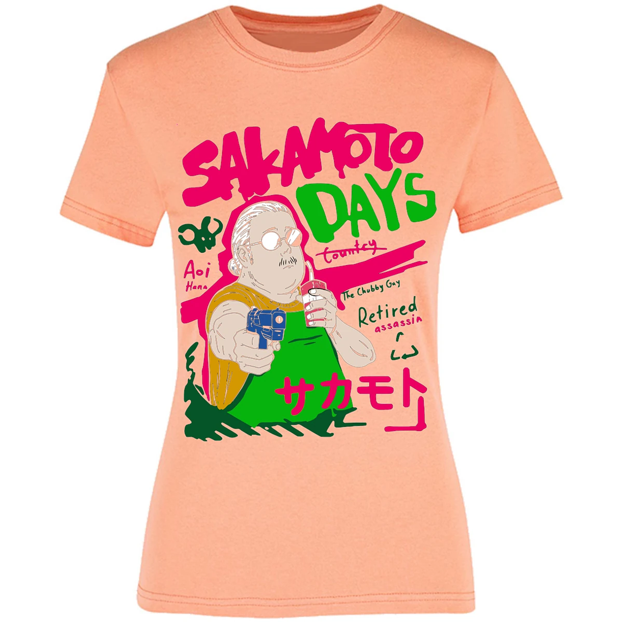 Blusa Sakamoto Days Sakamoto Anime Blusa para Mujer 11