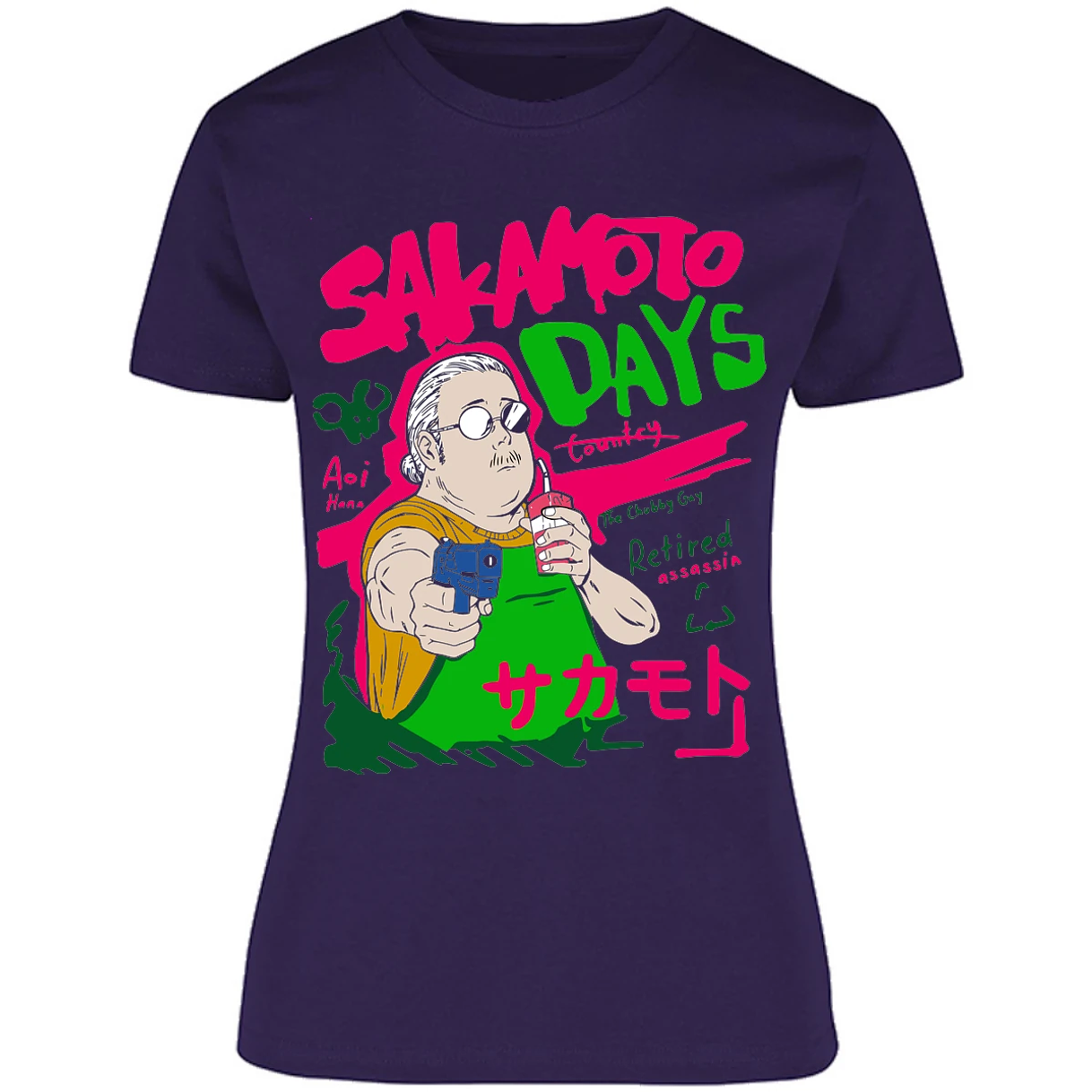 Blusa Sakamoto Days Sakamoto Anime Blusa para Mujer 18