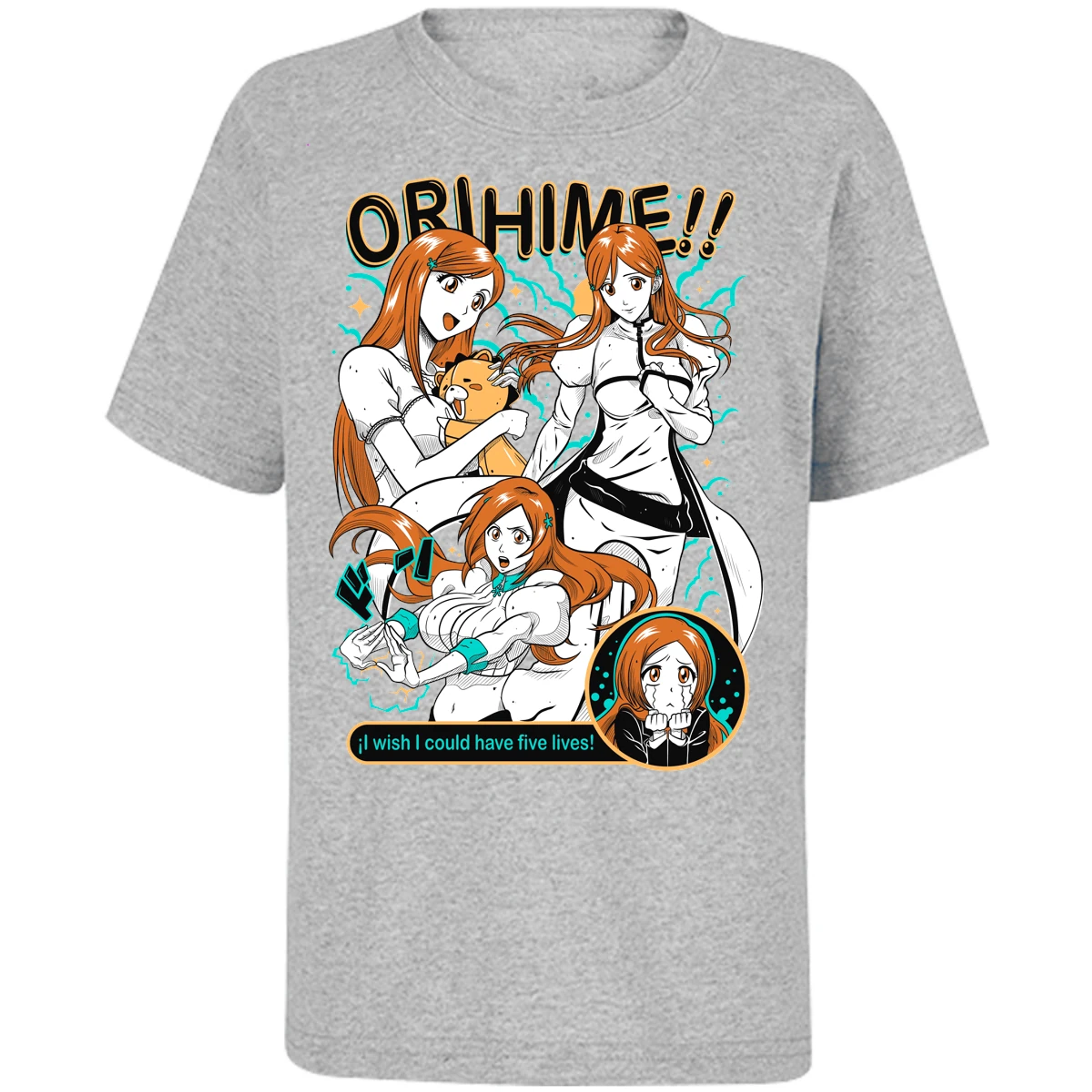 Playera Record Of Ragnarok Orihime Bleach para Niño 17