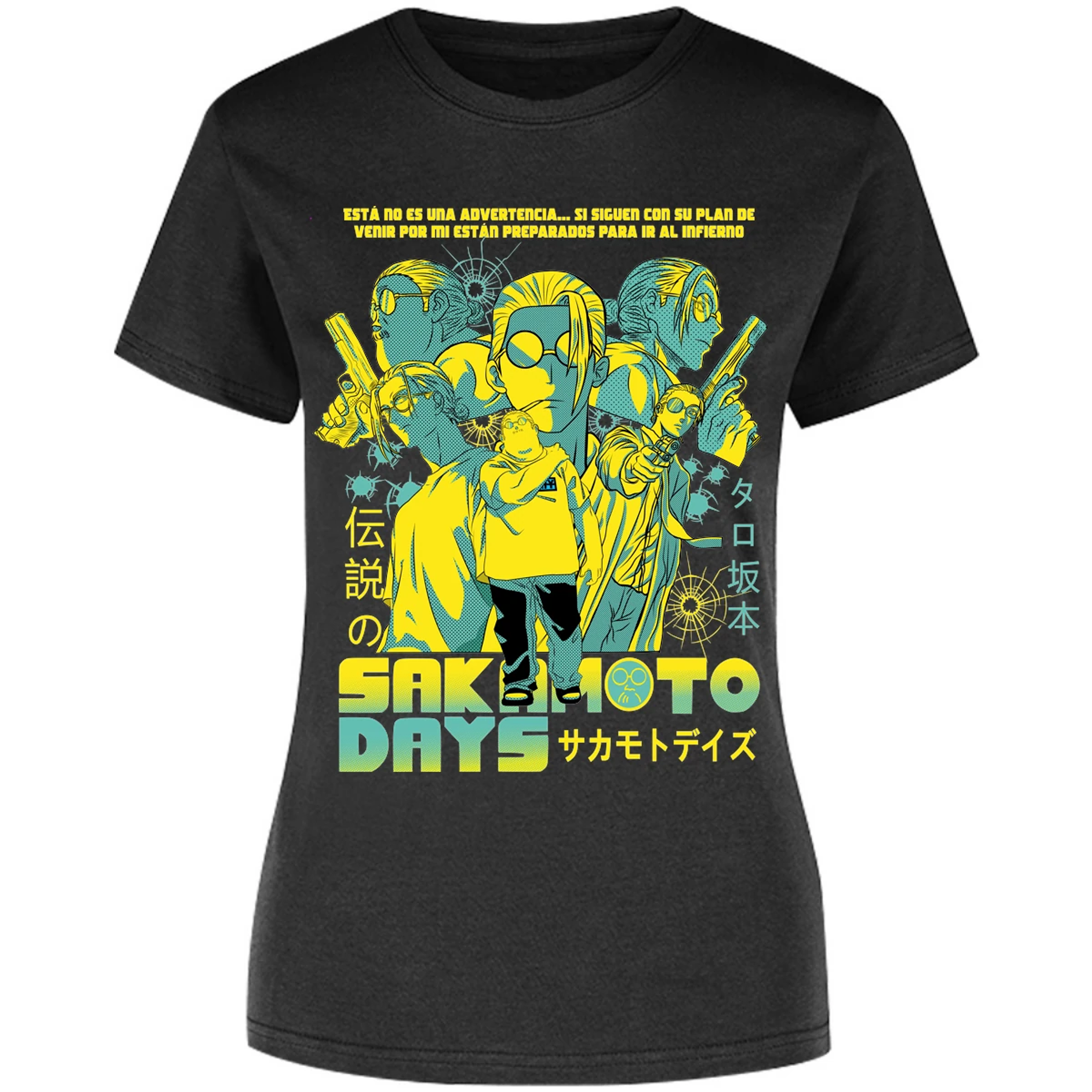 Blusa Sakamoto Days Sakamoto Days Blusa para Mujer 7