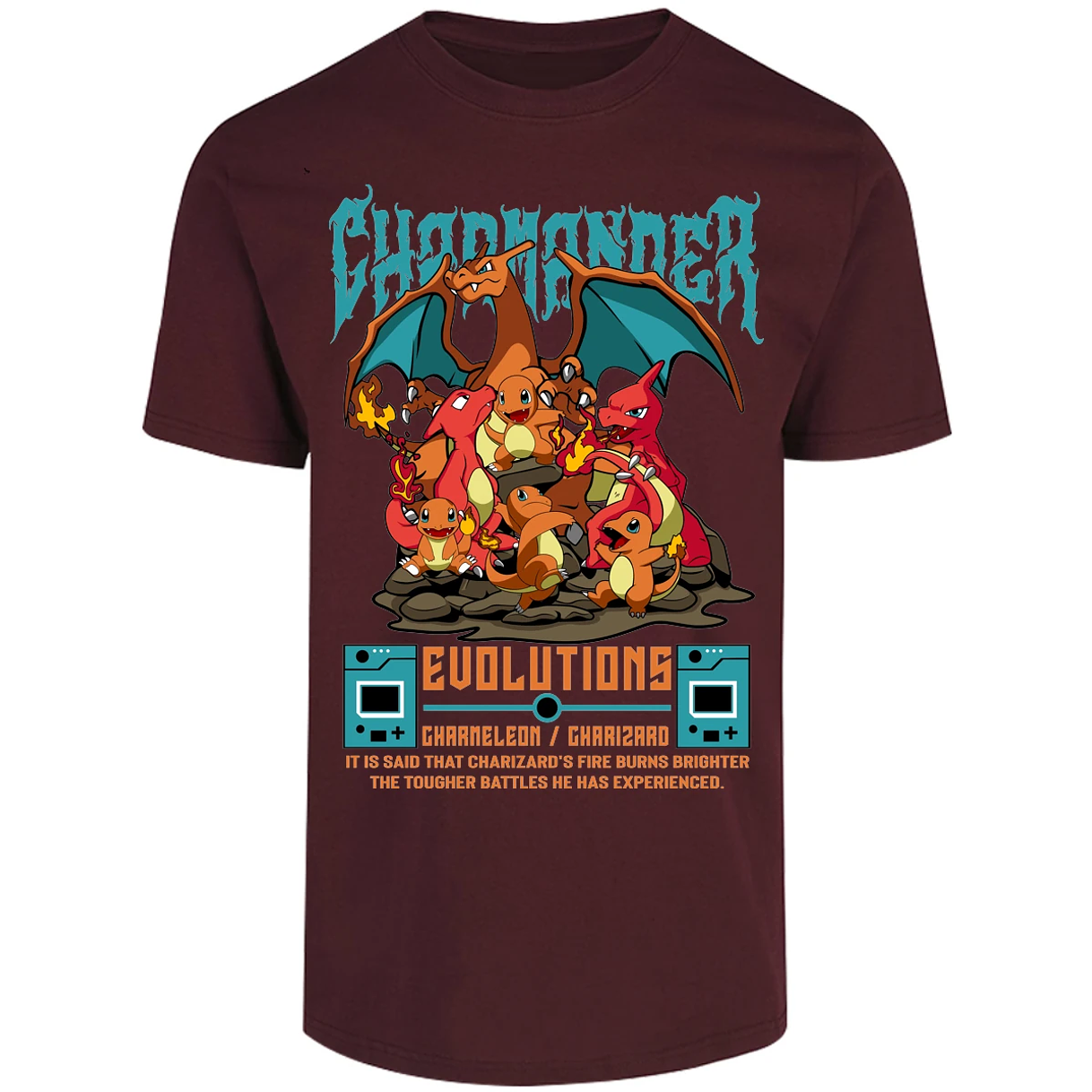 Playera Pokemon Charizard para Adulto 10