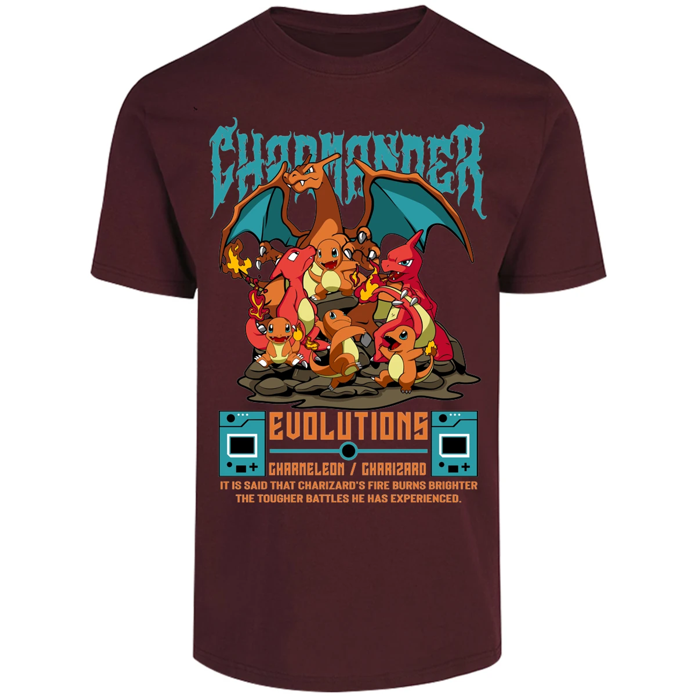 Playera Pokemon Charizard para Adulto 10