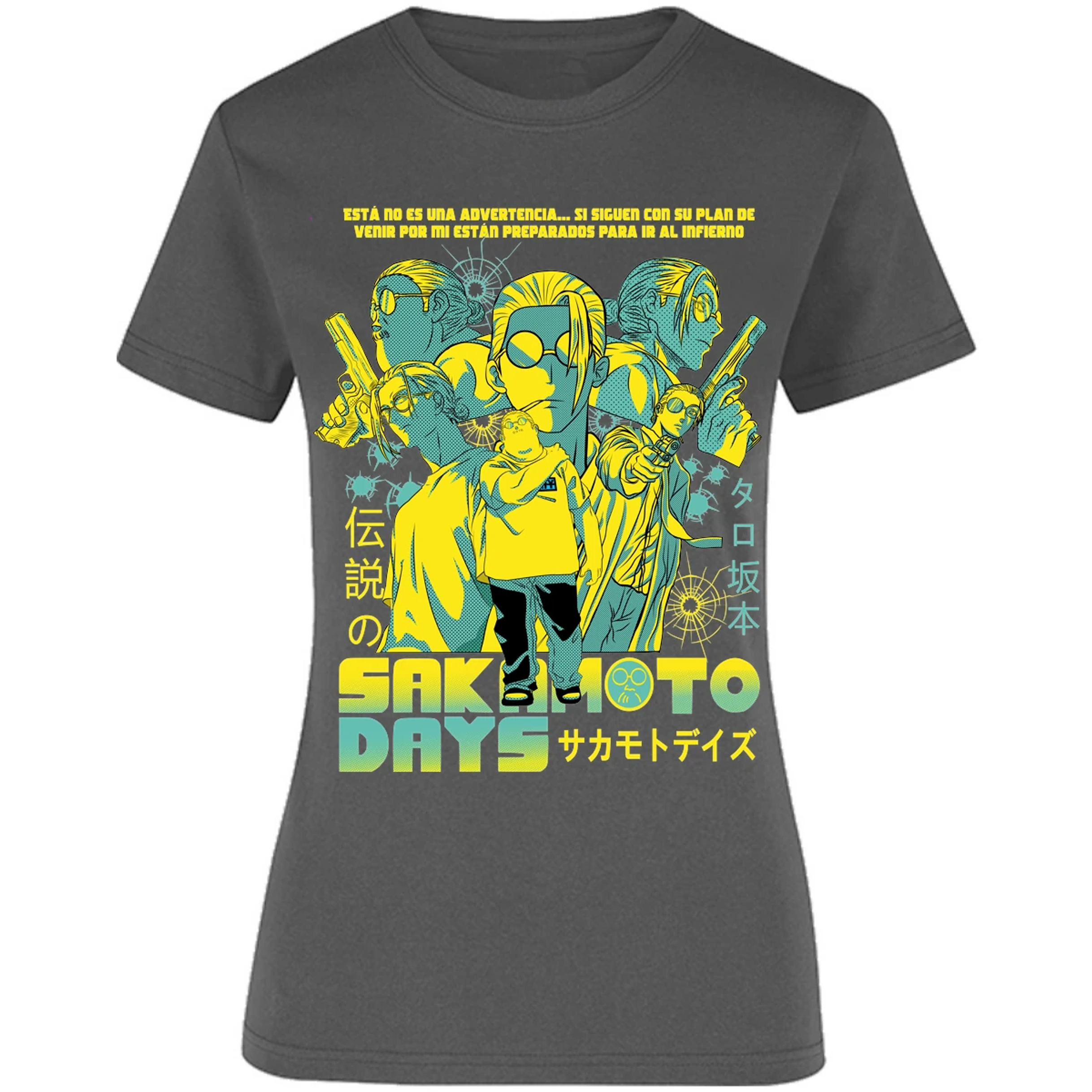 Blusa Sakamoto Days Sakamoto Days Blusa para Mujer 11